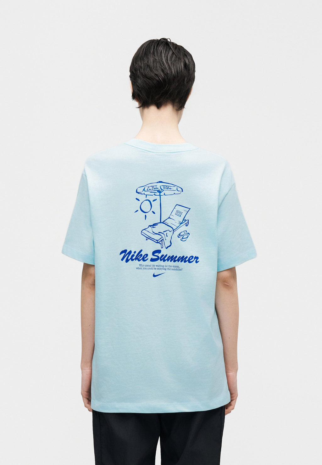 Basic T-shirt - glacier blue