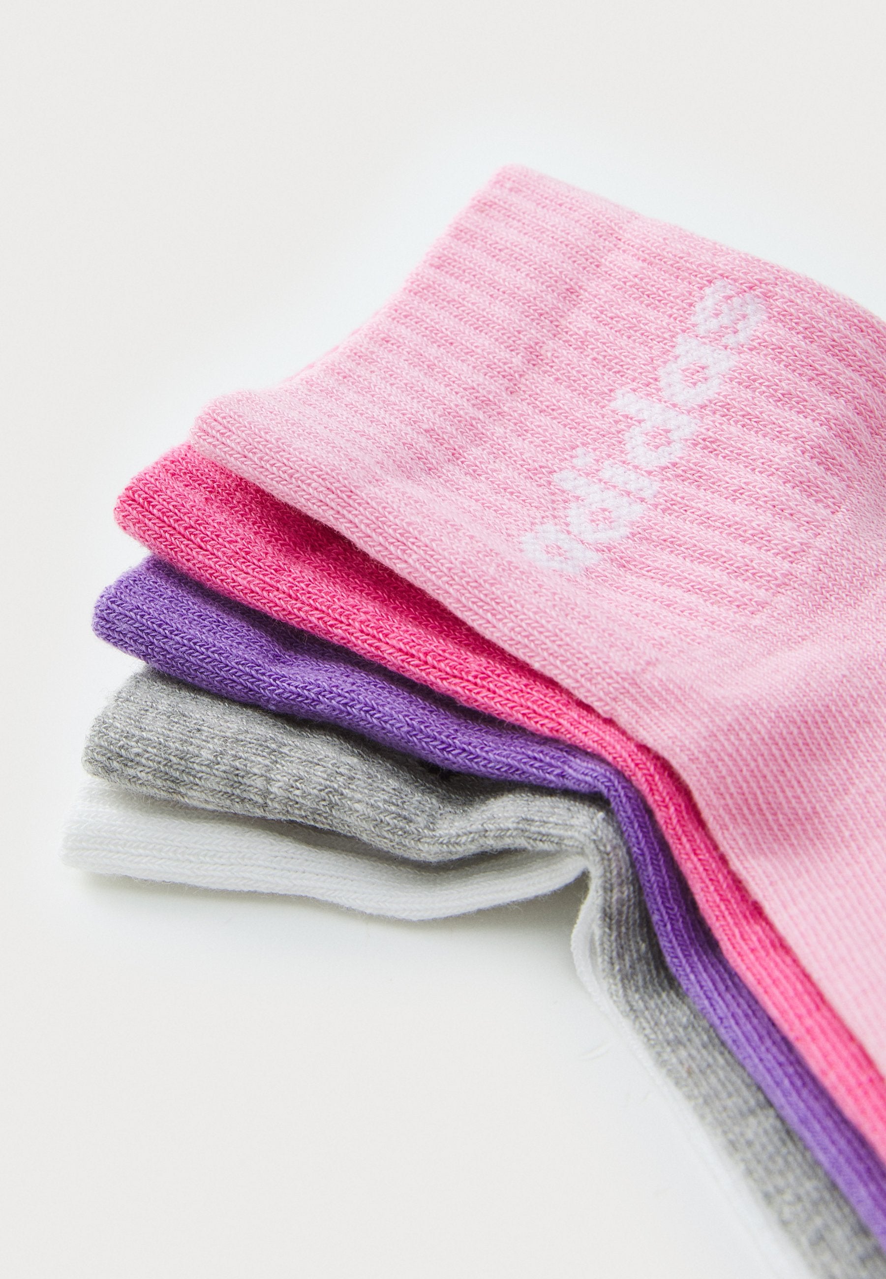 UNISEX 5 PACK - Sports socks - true pink/pink fusion/violet fusion/medium grey heather
