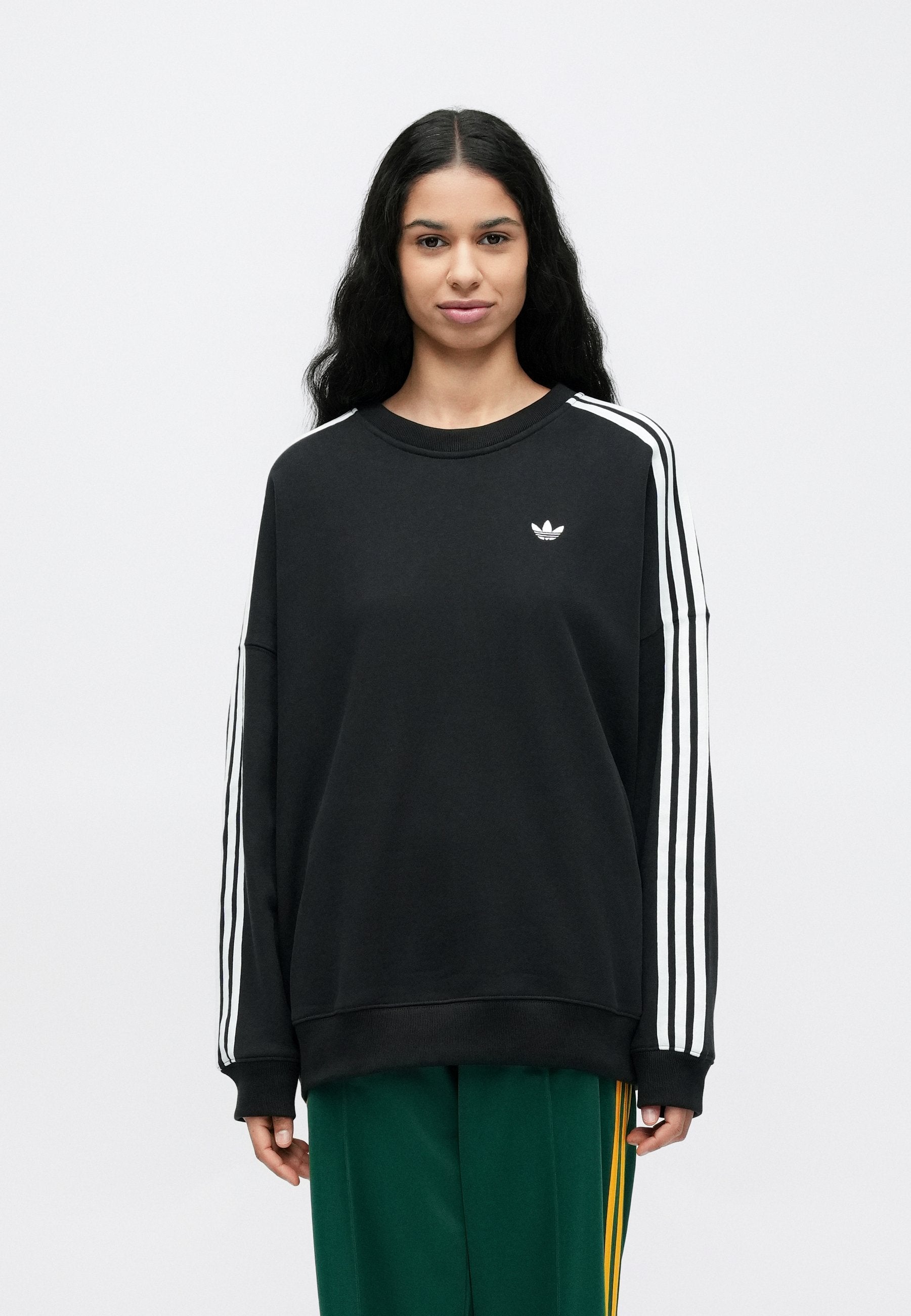 Sweatshirt - black/white