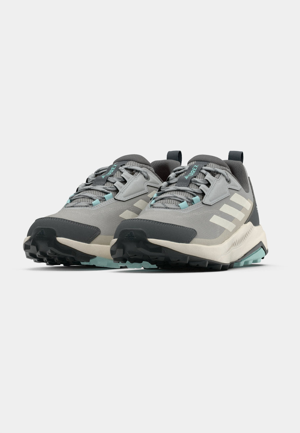 ANYLANDER - Hiking shoes - grey two/chalk white/alumina
