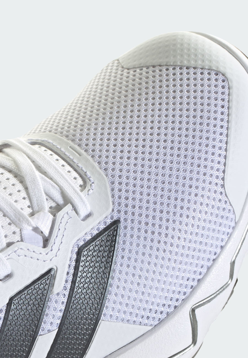 RAPIDMOVE GO - Training shoe - cloud white   core black   iron metallic