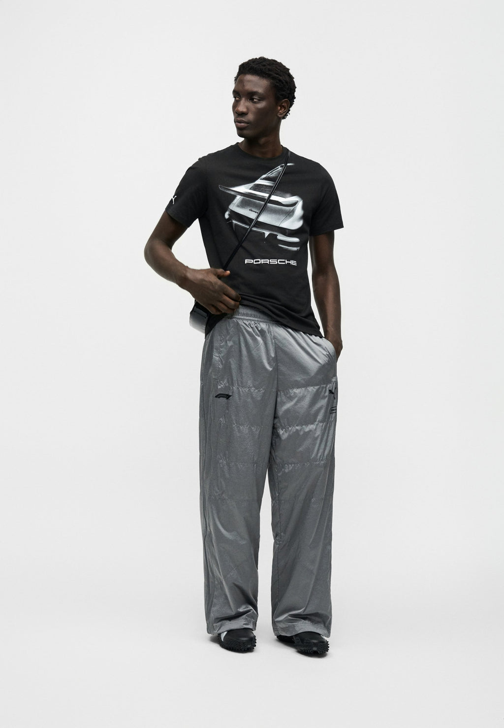 GRAPHIC TEE - Print T-shirt - black