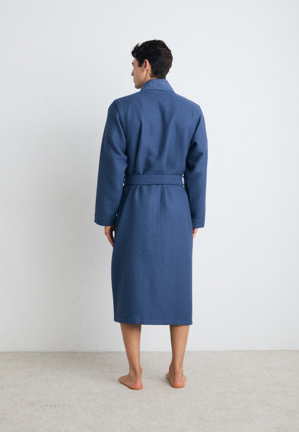 KIMONO - Dressing gown - medium blue