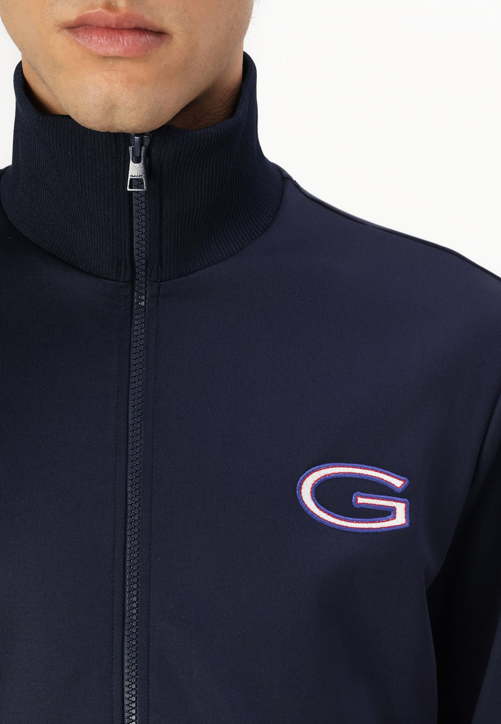 EXCLUSIVE HERITAGE 2.0 G BRANDED TRACK JACKET - Zip-up sweatshirt - evening blue