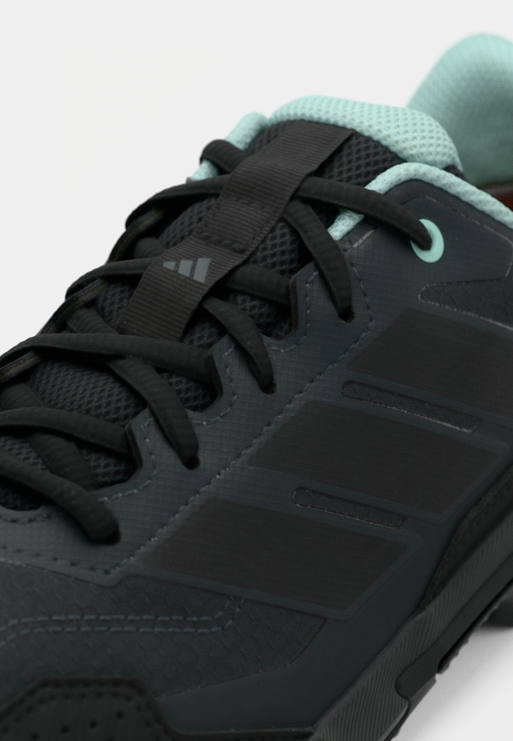 EASTRAIL 3 - Hiking shoes - carbon/core black/semi flash aqua