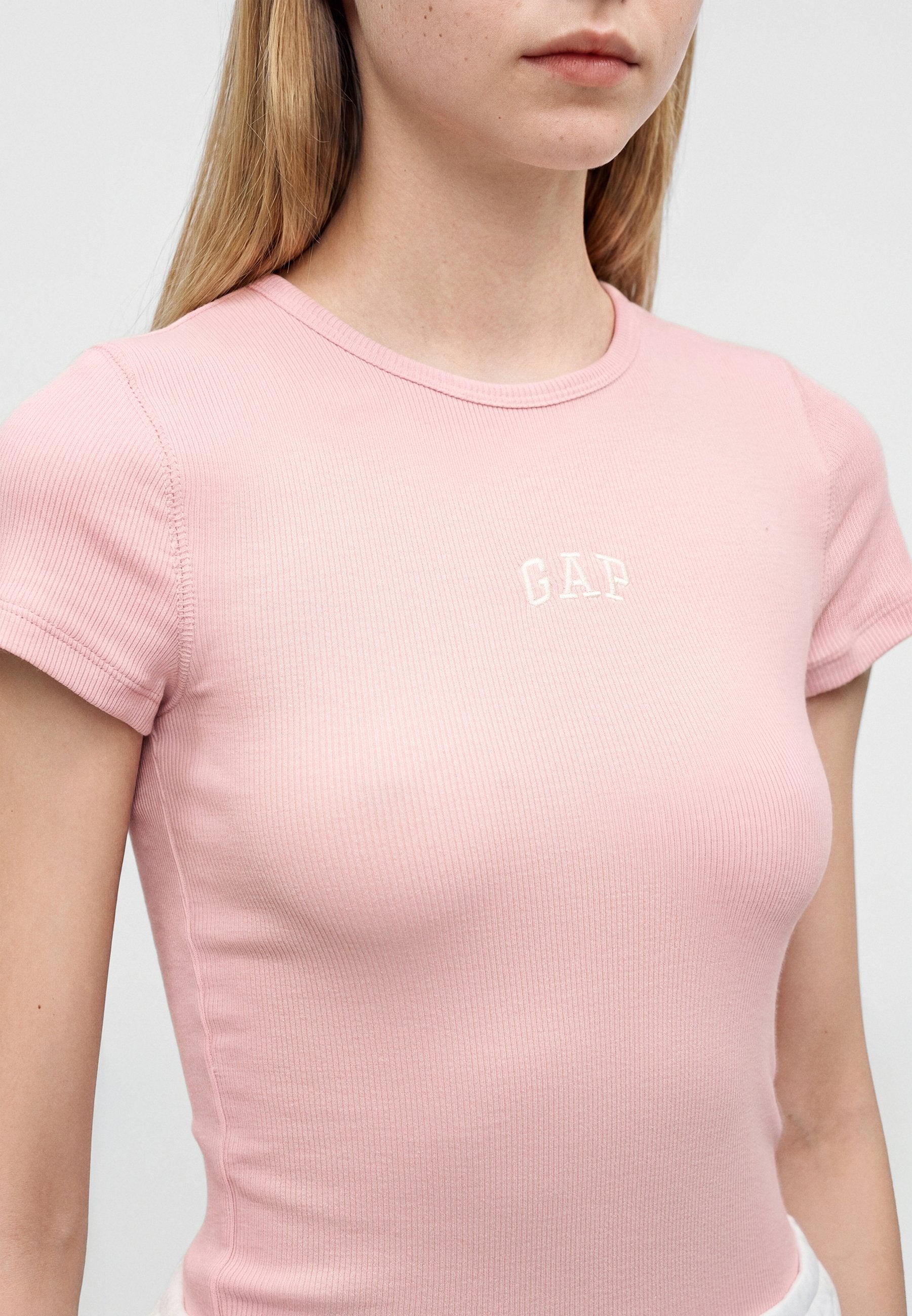 LOGO TEE - Basic T-shirt - light pink