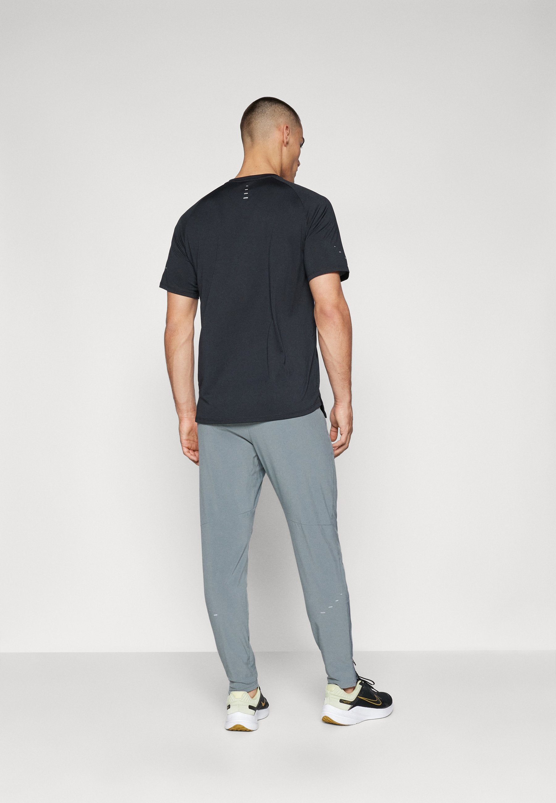 Tracksuit bottoms - smoke grey/reflective silver