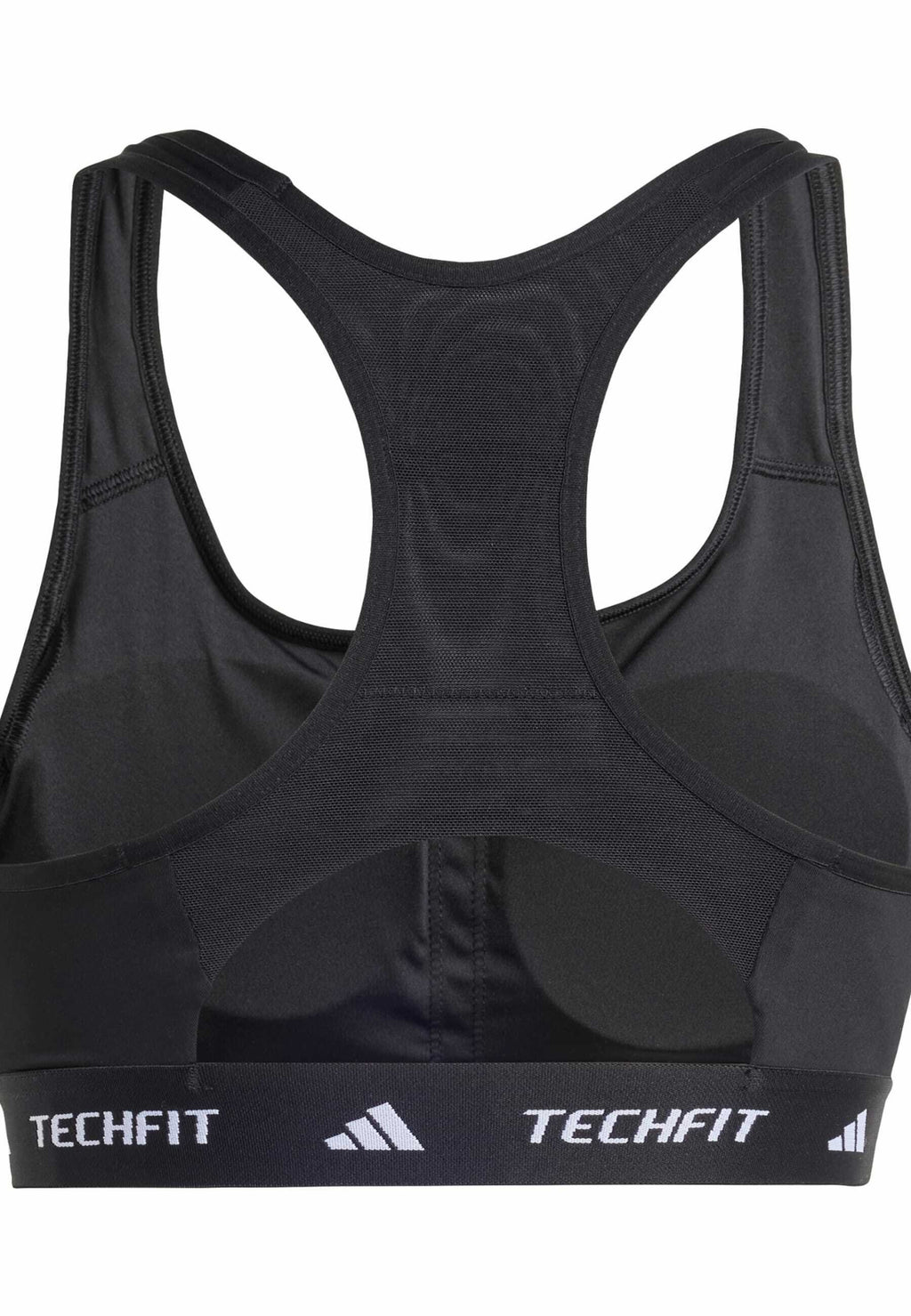 TECHFIT MEDIUM SUPPORT BRA - Medium support sports bra - black