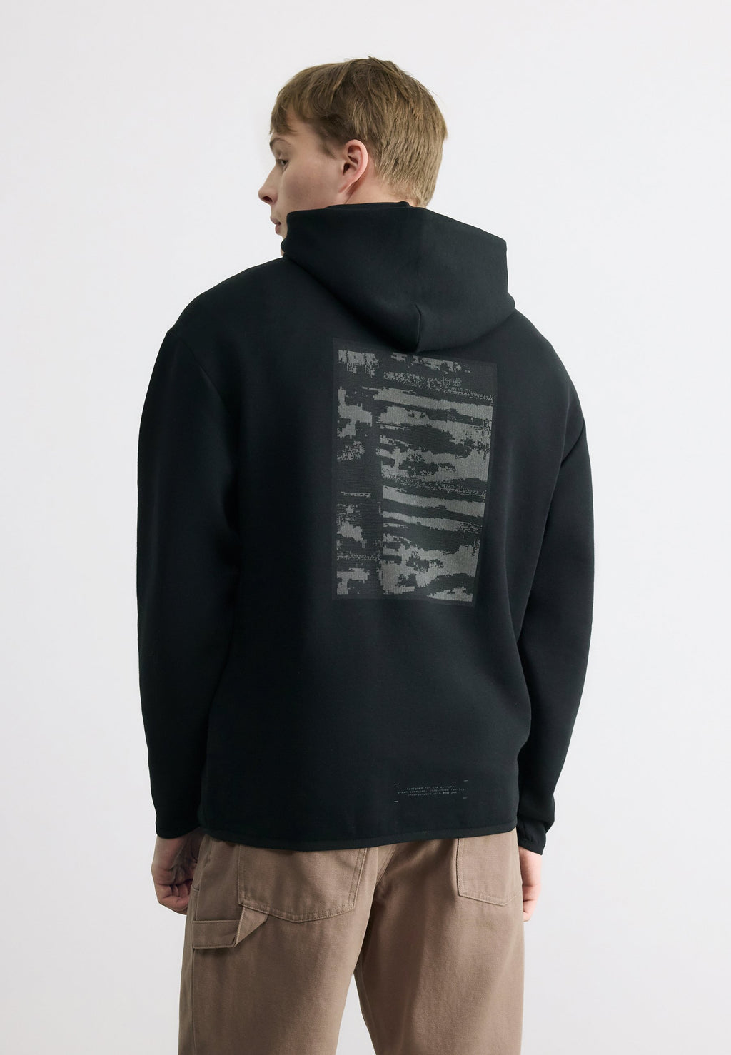 SW_GLOBE HOOD - Hoodie - black