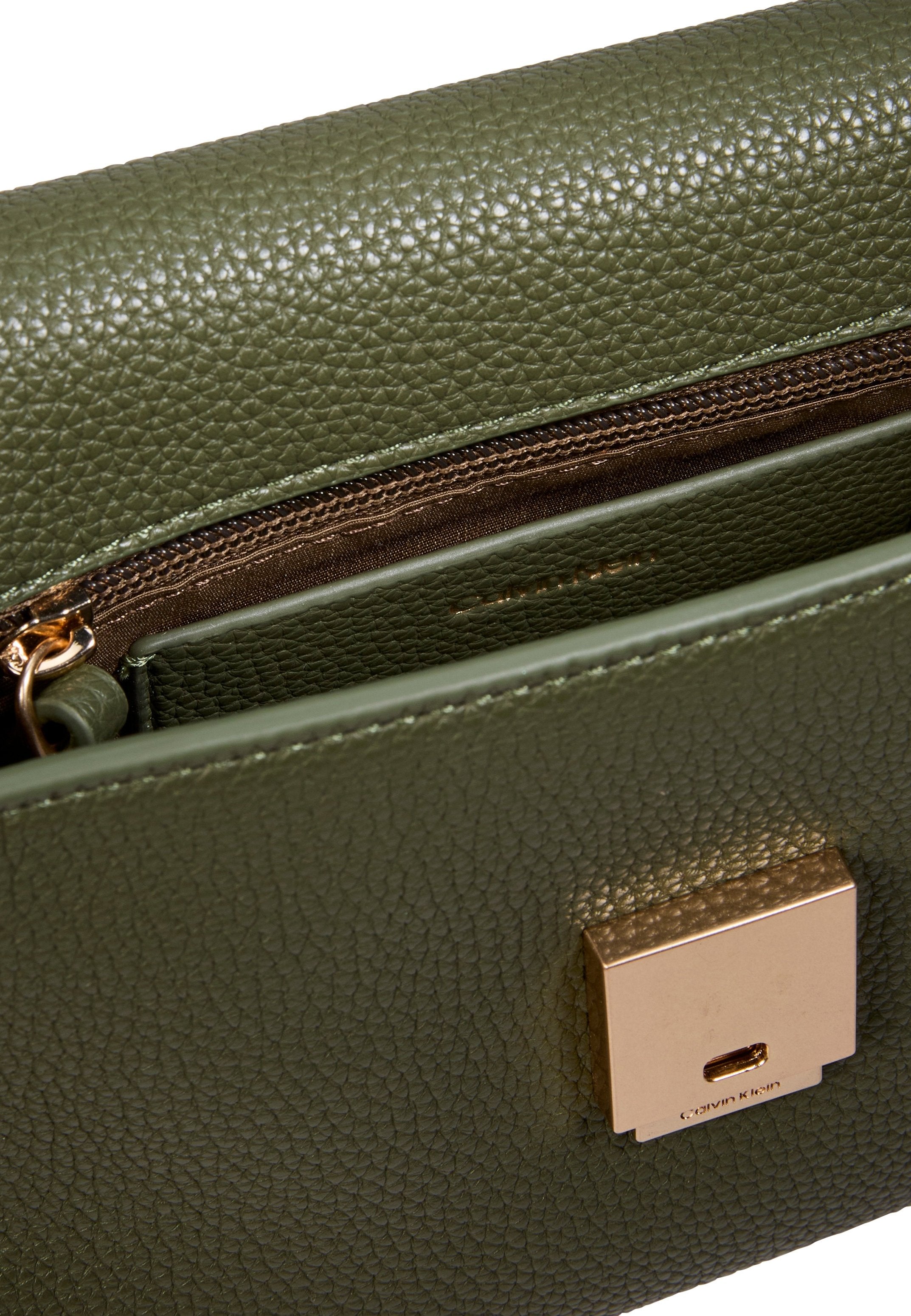 EMBLEM PEBBLE CROSSBODY 20 - Handbag - cypress