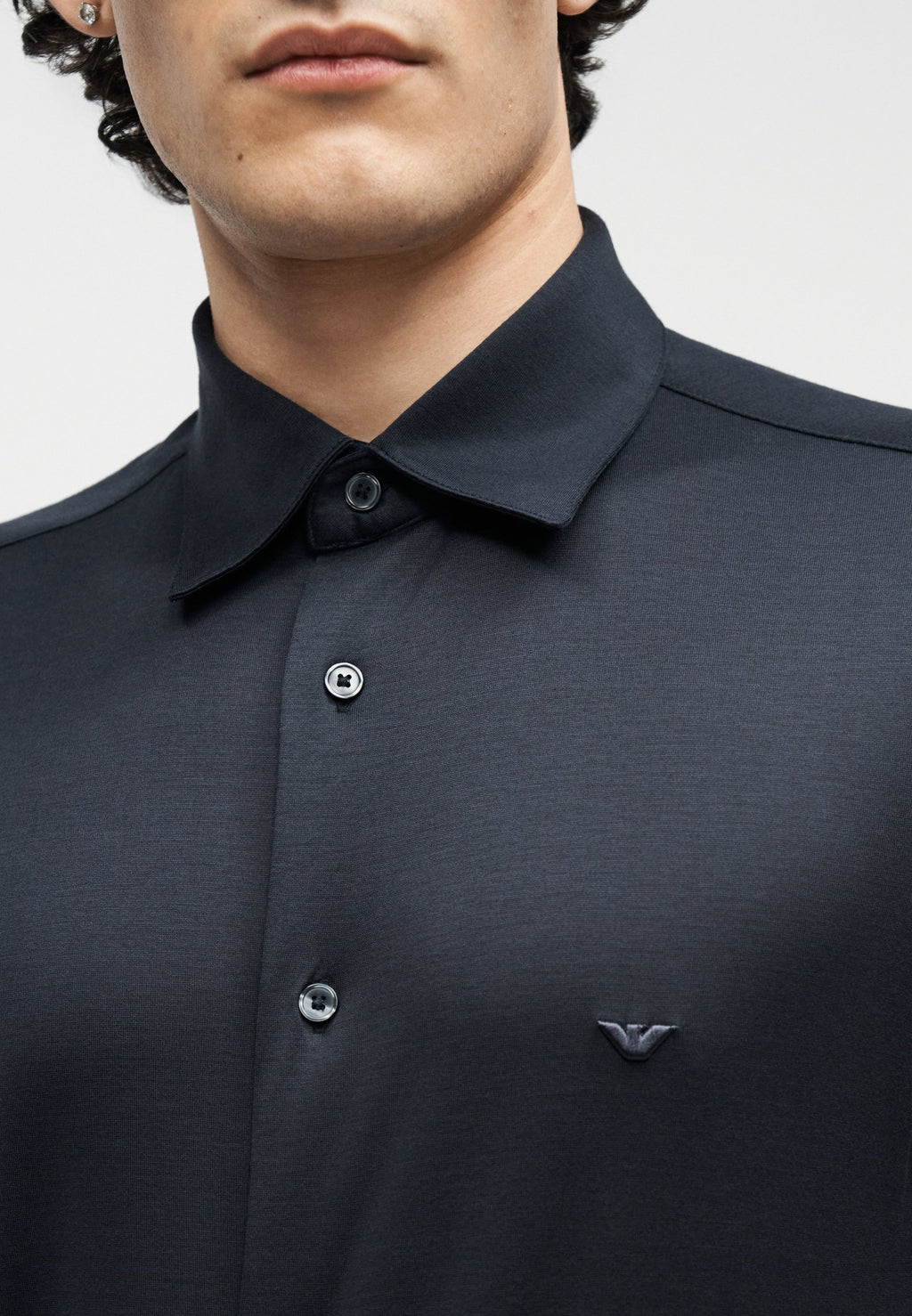 Shirt - blue navy