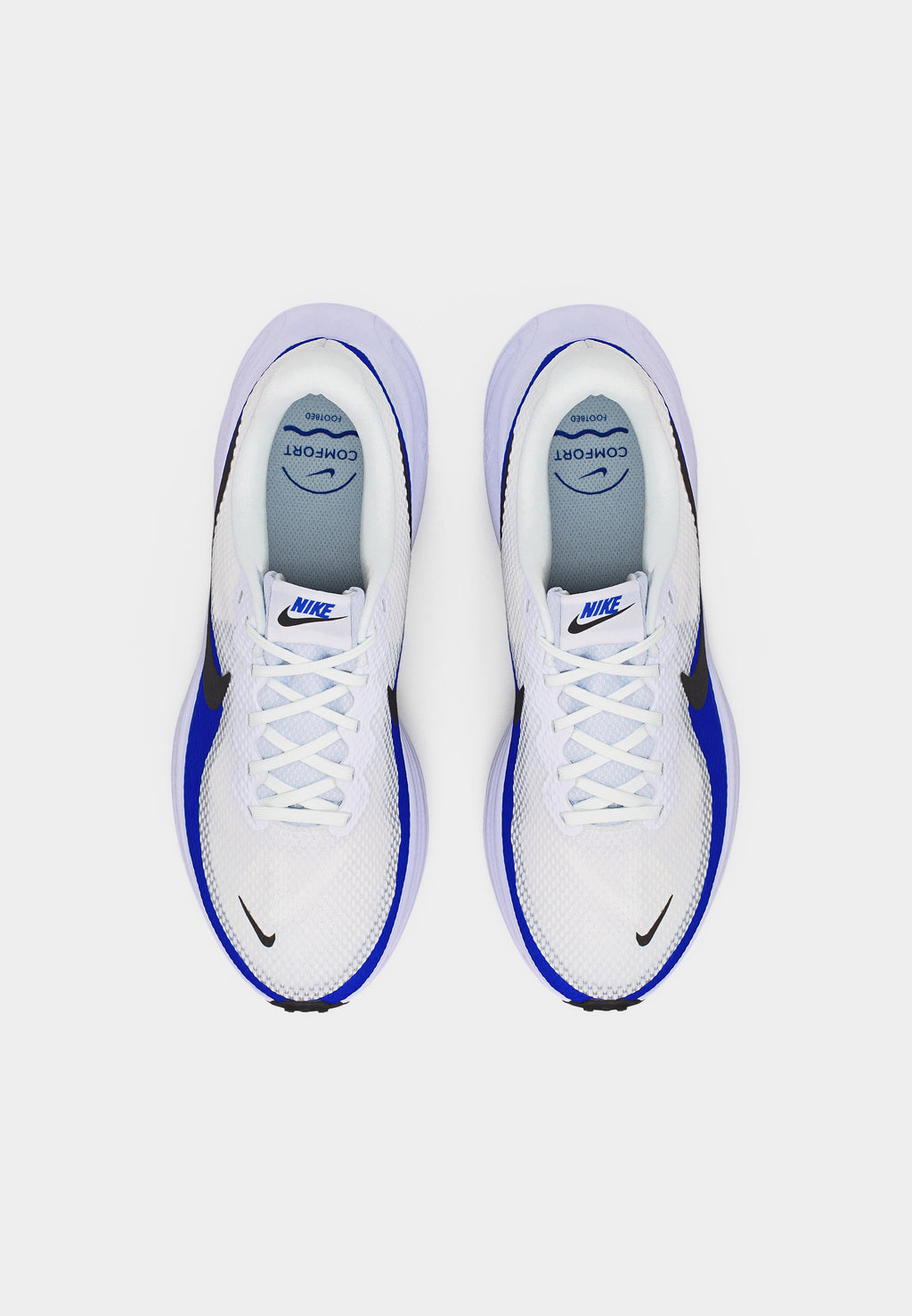 REVOLUTION 8 - Chaussures de running sur route - blanc/noir/bleu course