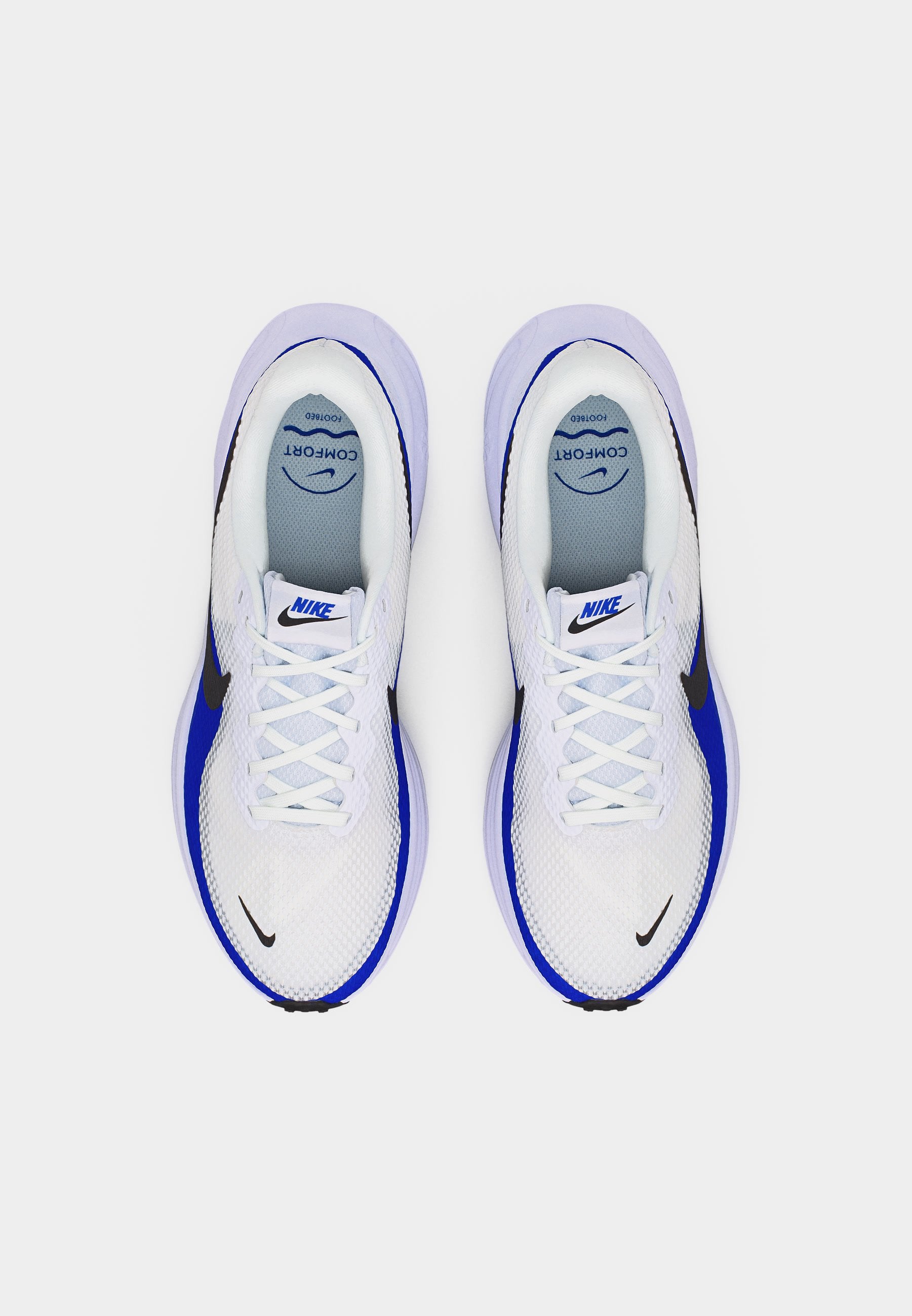 REVOLUTION 8 - Chaussures de running sur route - blanc/noir/bleu course