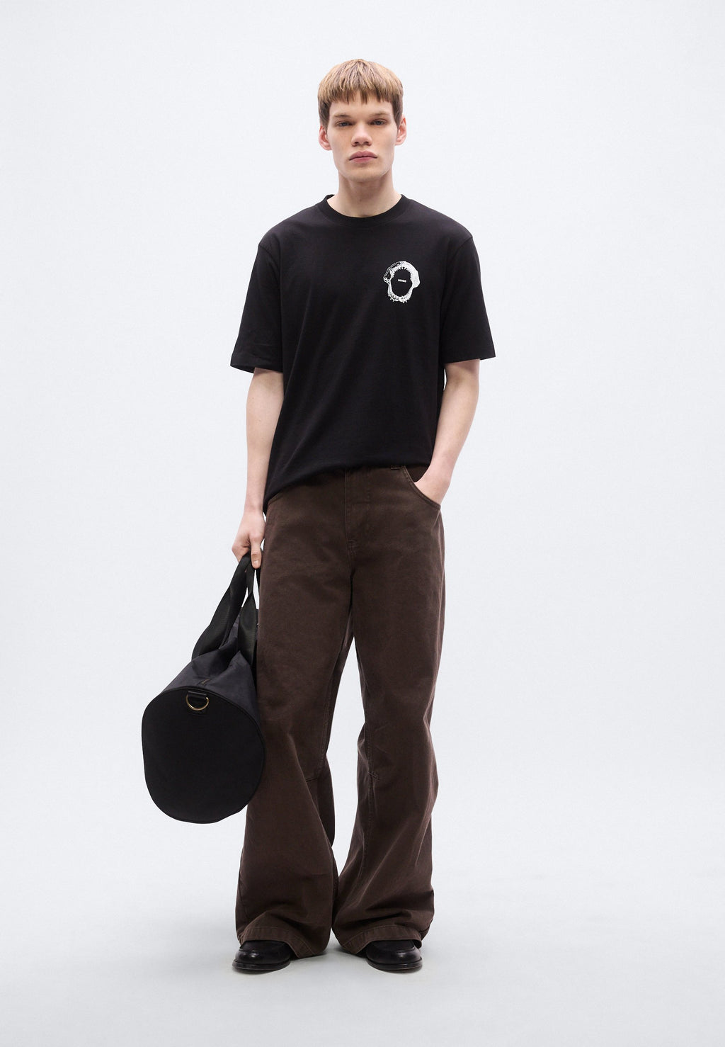 NOFISHIX - Print T-shirt - black