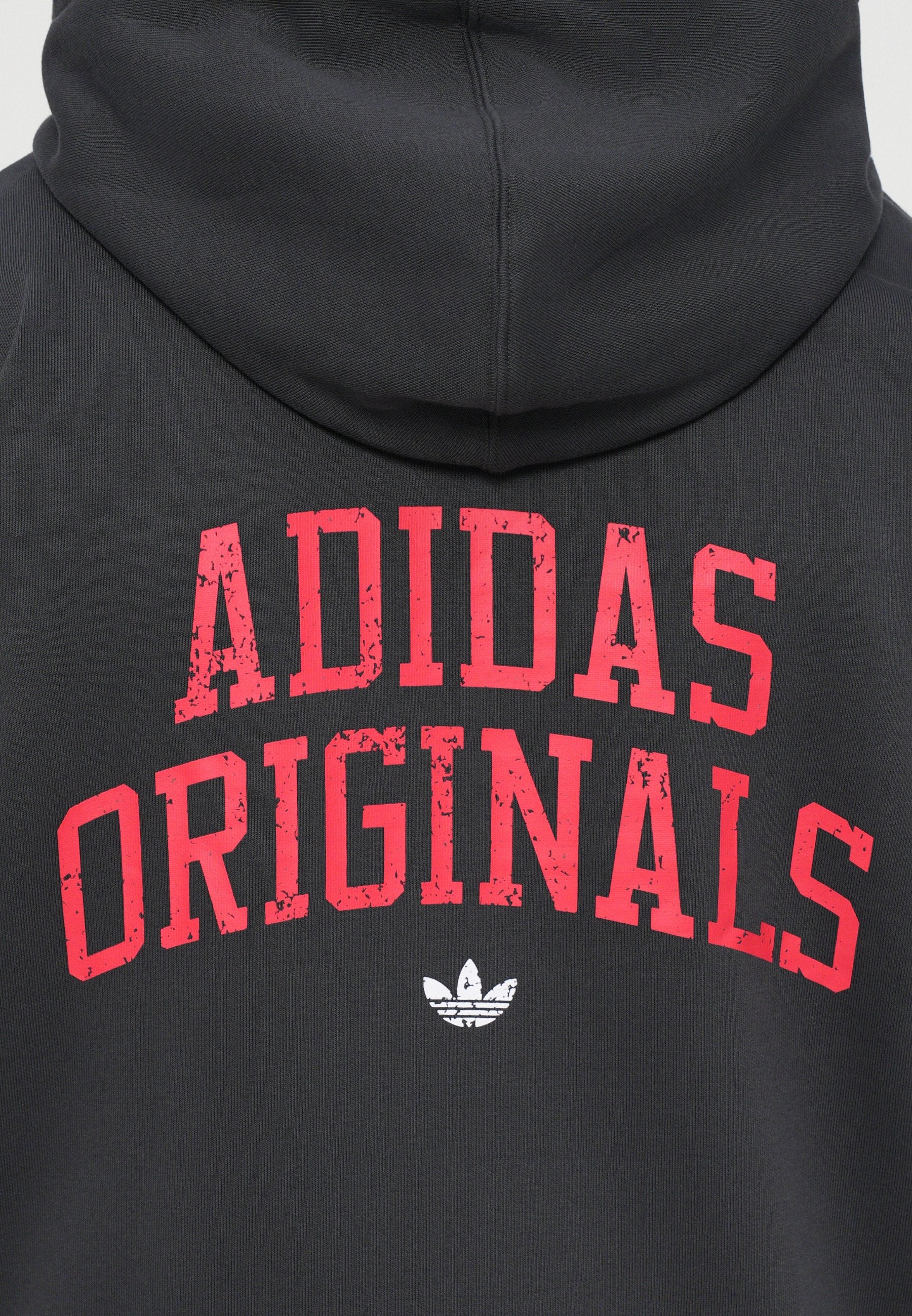 RETRO WORDING UNISEX - Hoodie - black