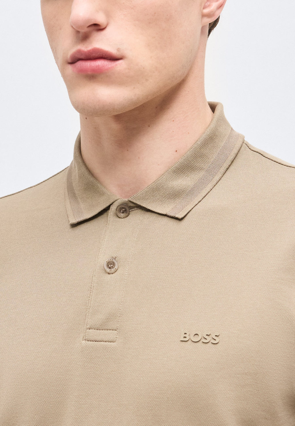 PIO - Polo shirt - beige
