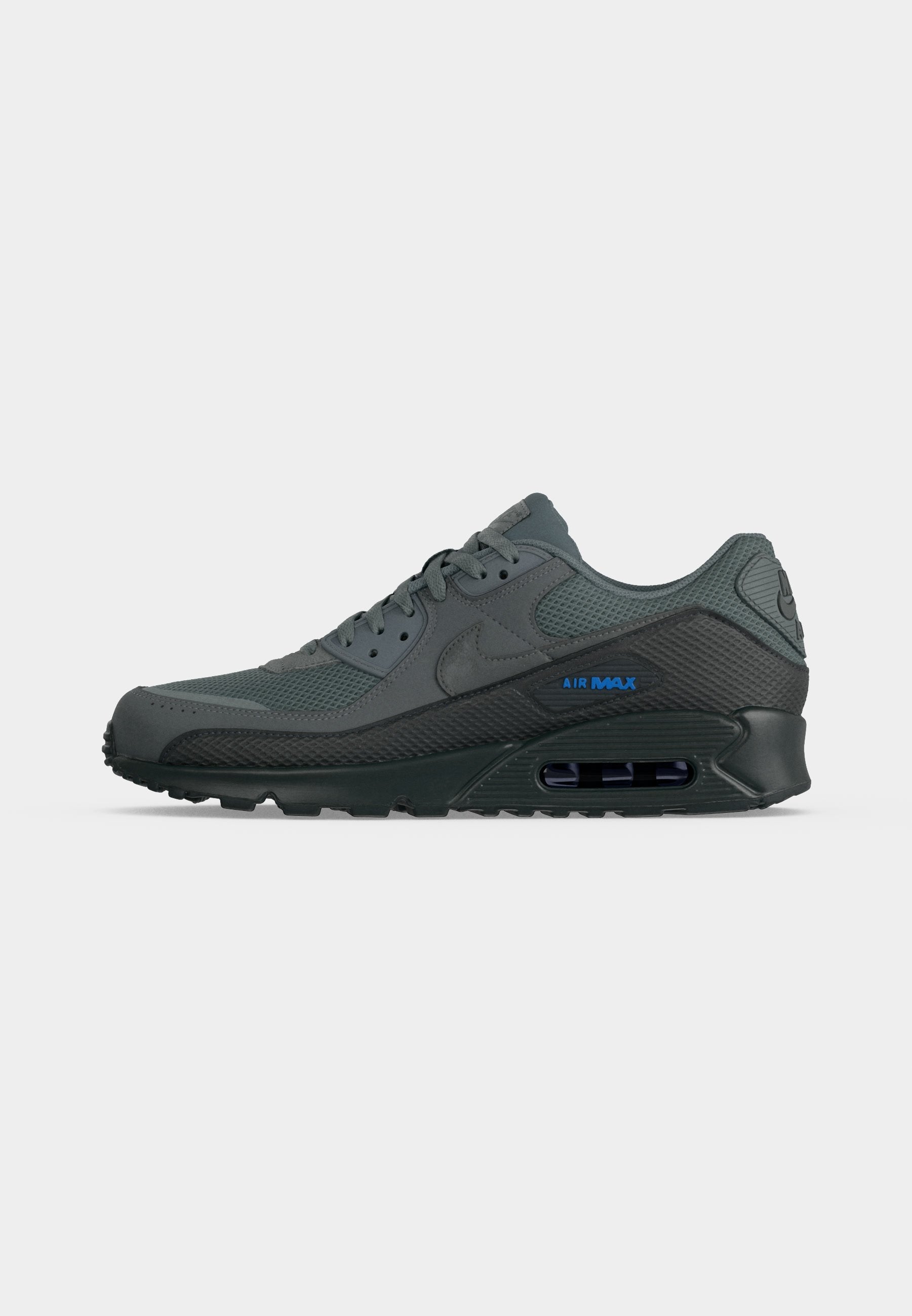 AIR MAX 90 - Trainers - phantom/light orewood brown/cream/safety orange