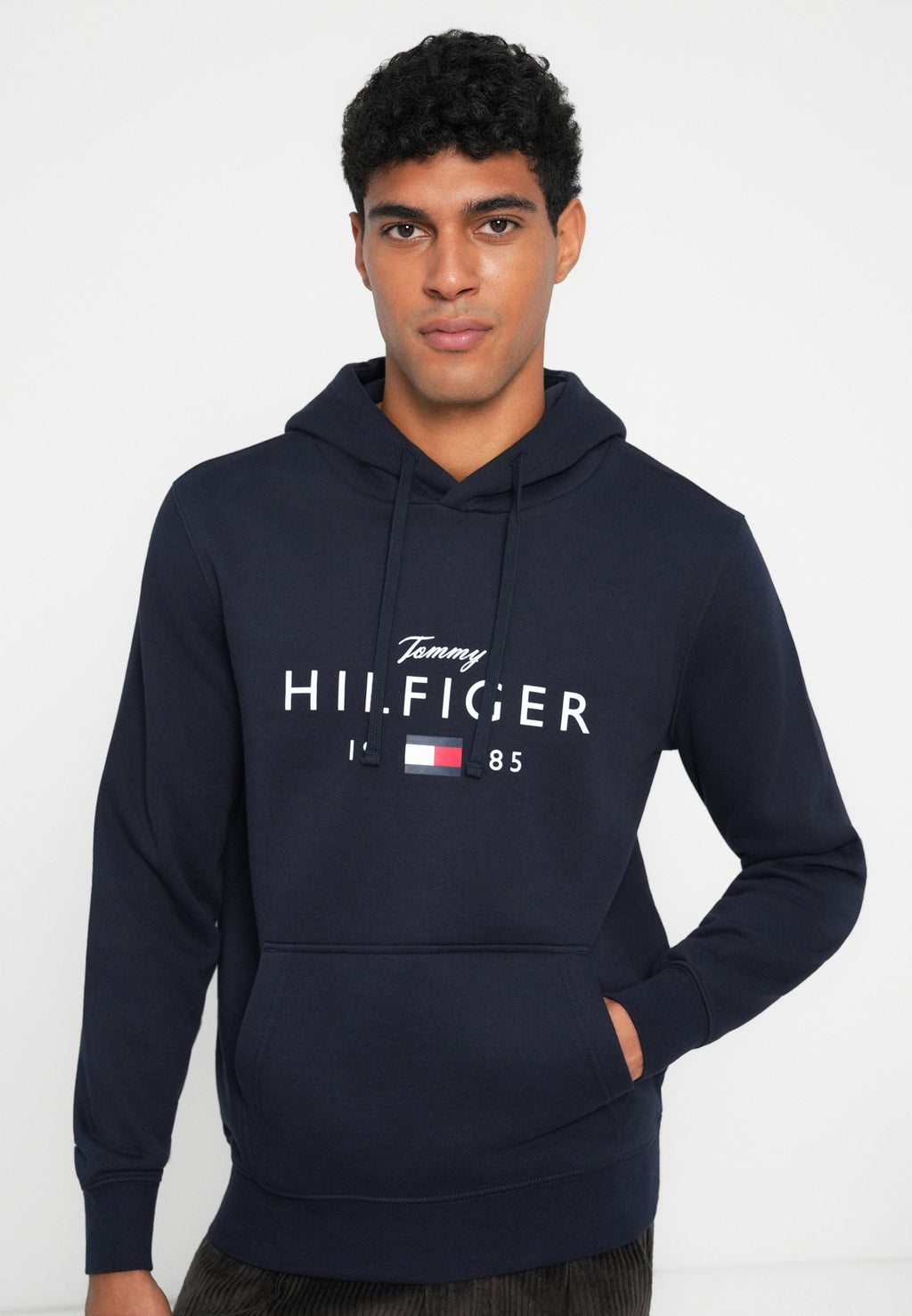 LOGO GRAPHIC FLEX FLEECE HOODY - Hoodie - desert sky