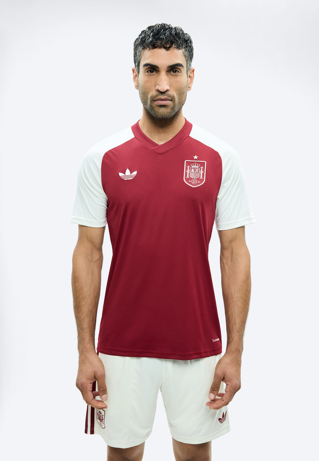SPAIN 26 AWAY REPLICA SHORTS  - National team wear - team collegiate burgundy