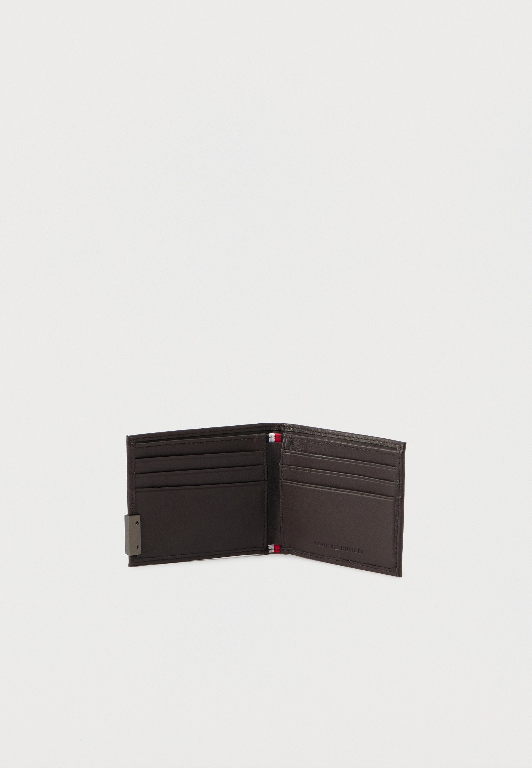 LOGO BIFOLD LEATHER CREDIT CARD WALLET - Wallet - praline