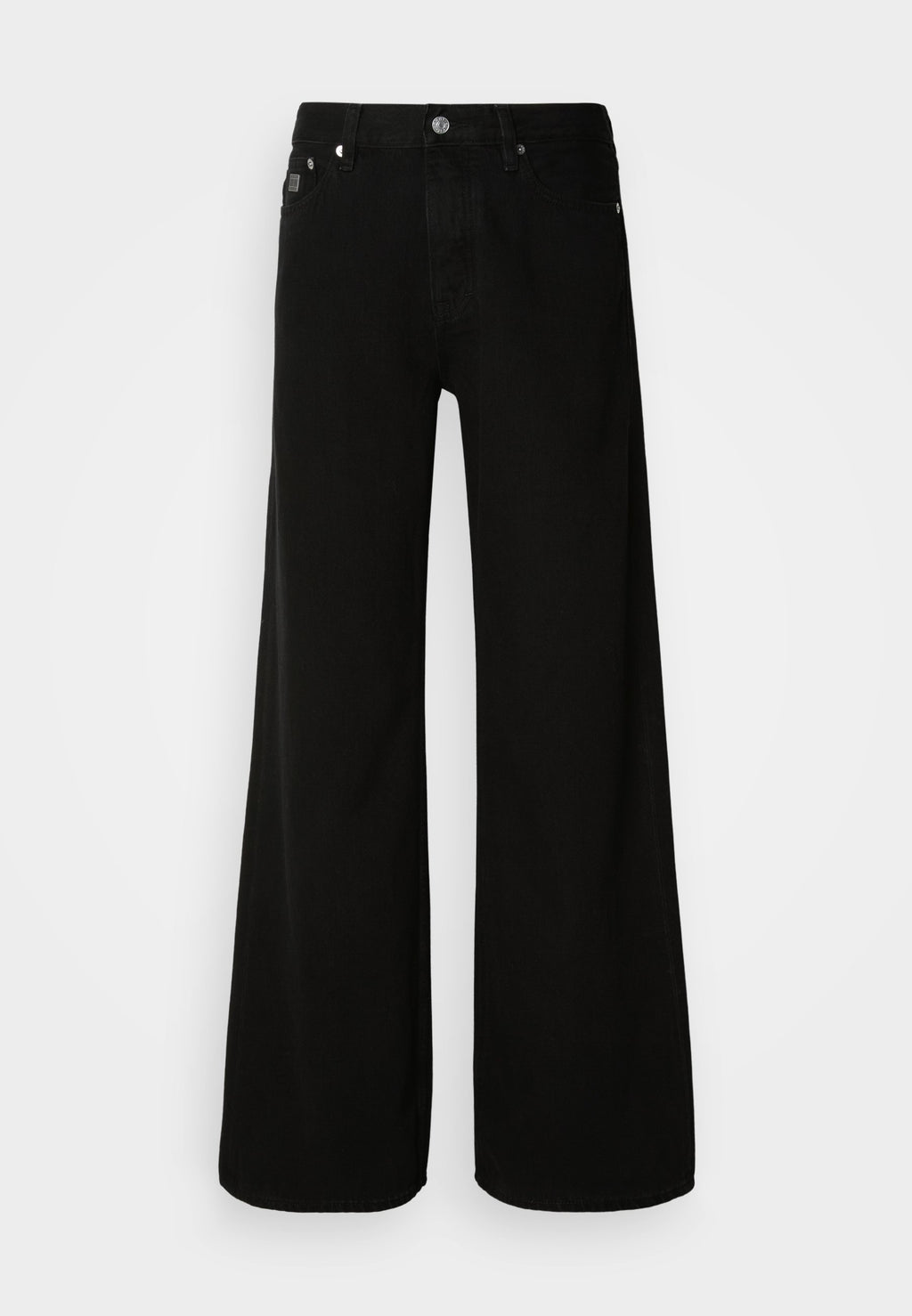 MID RISE LOOSE - Loose Jeans - denim black