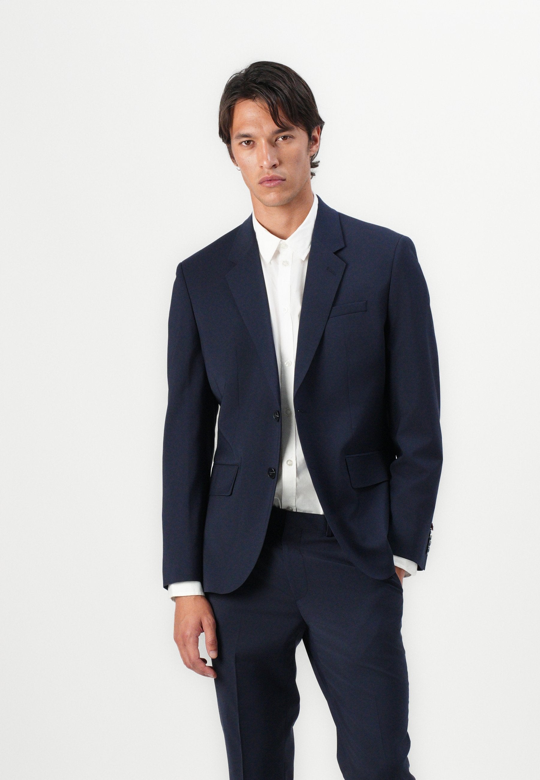 HESTEN - Trousers - dark blue