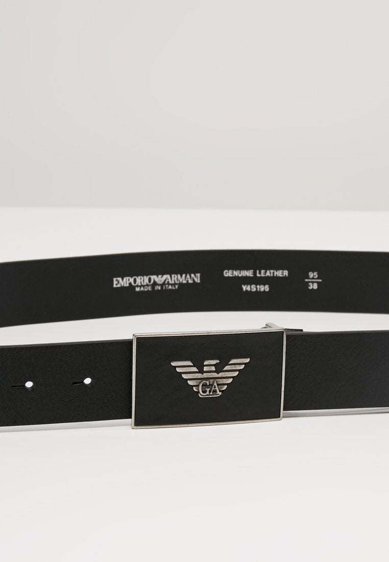 CINTURA PLATE BELT - Belt - black