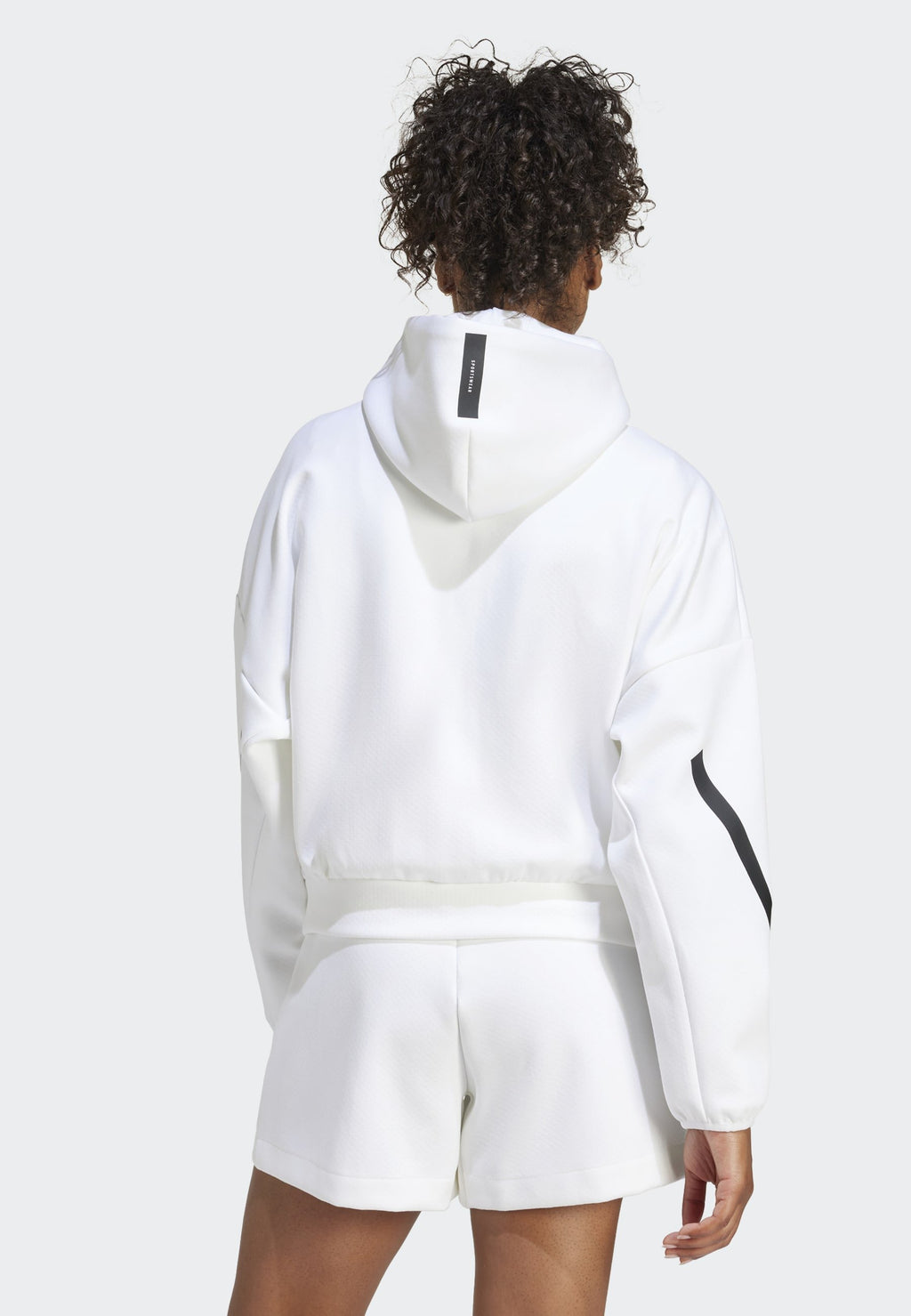 Z.N.E. FULL ZIP - Zip-up sweatshirt - white