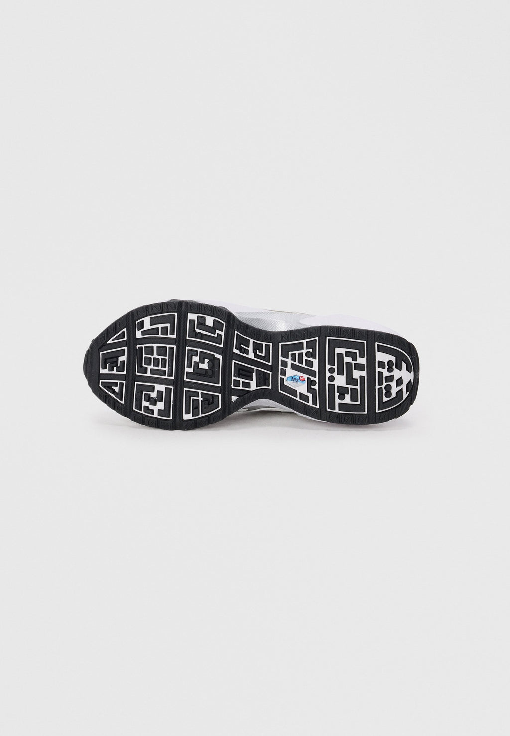 AIR MAX - Trainers - white/silver-coloured/black