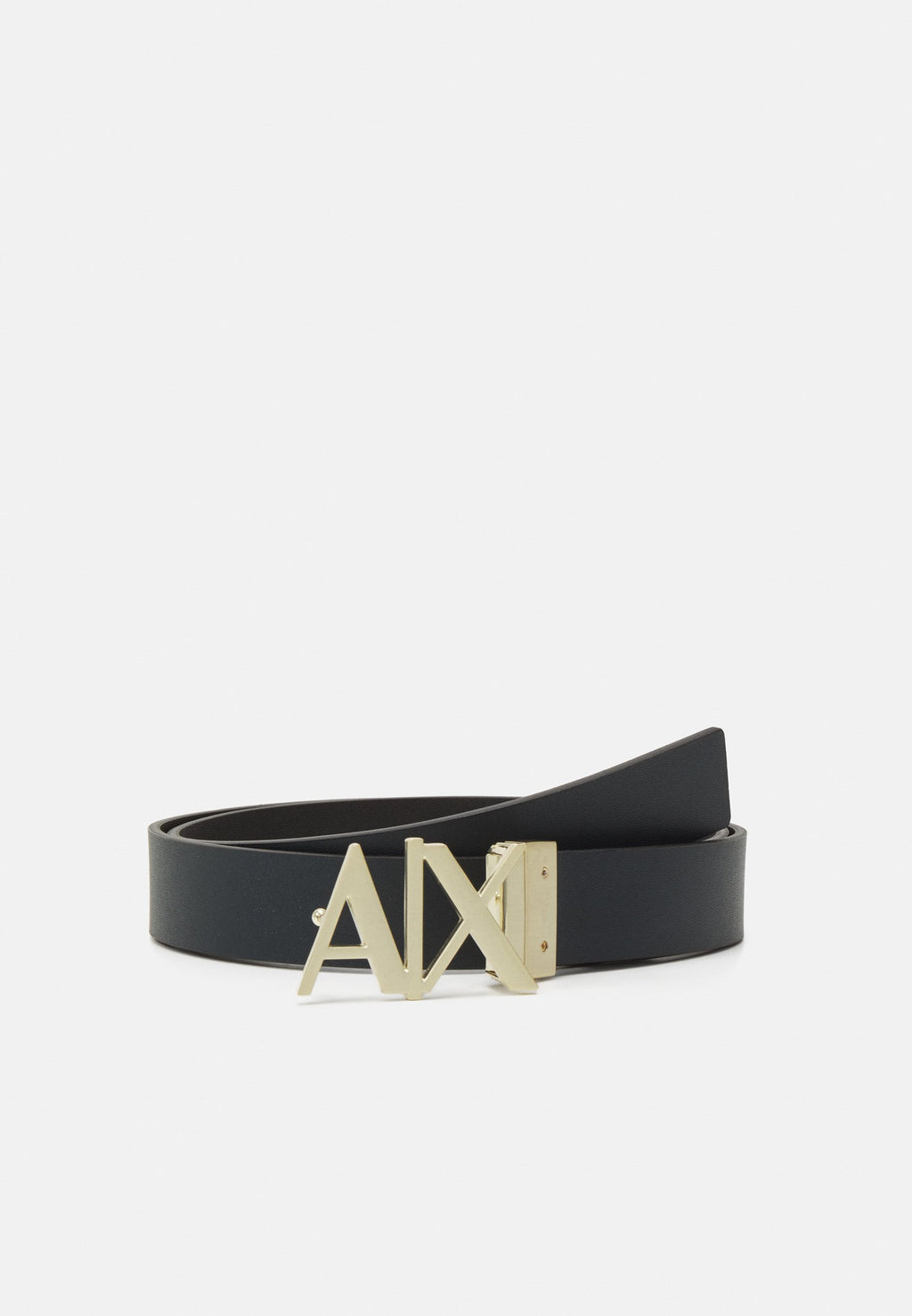 REVERSIBLE PLATE UNISEX - Belt - black/blu navy