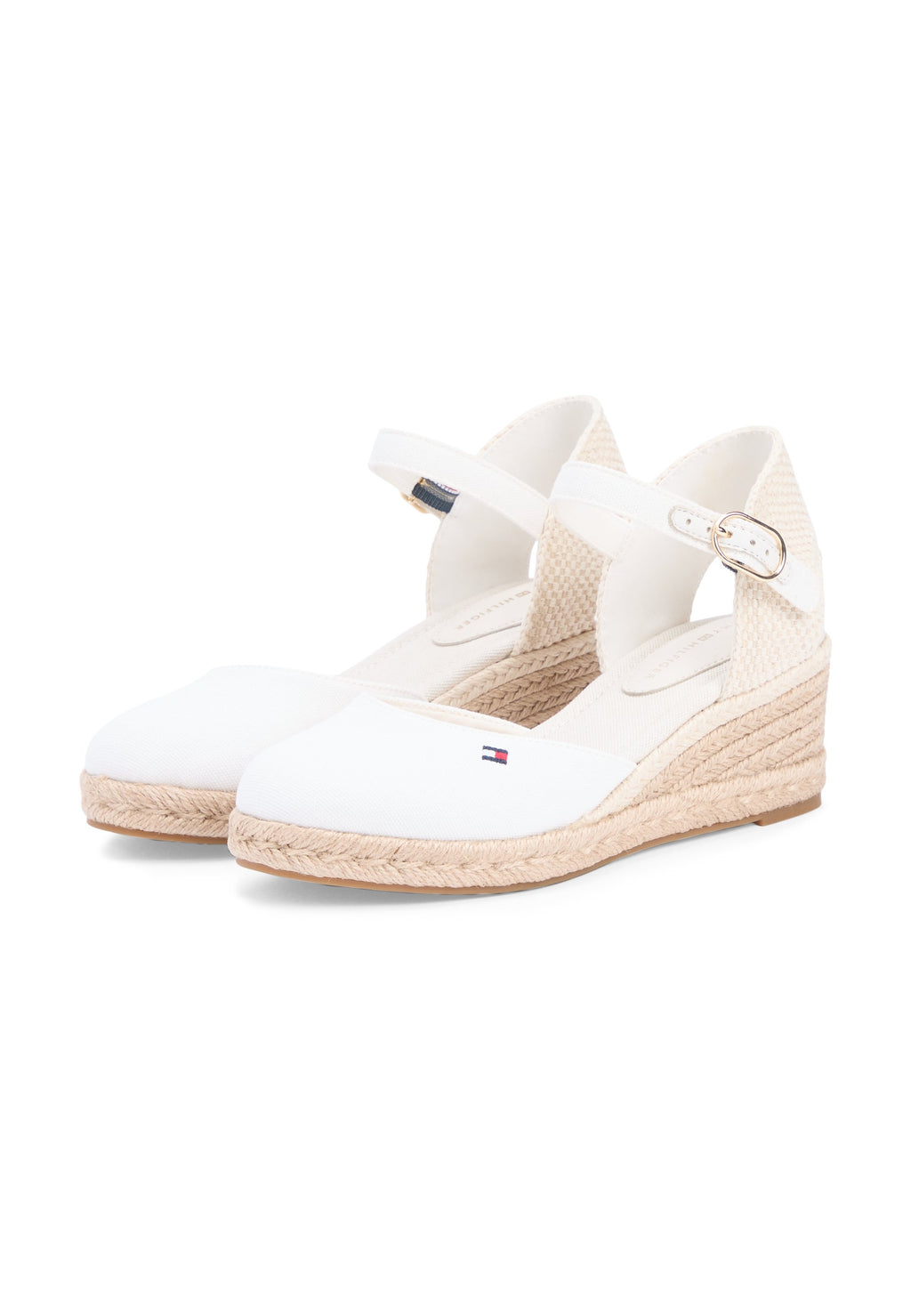 MID WEDGE ESPAD CLOSED TOE - Espadrilles - ecru