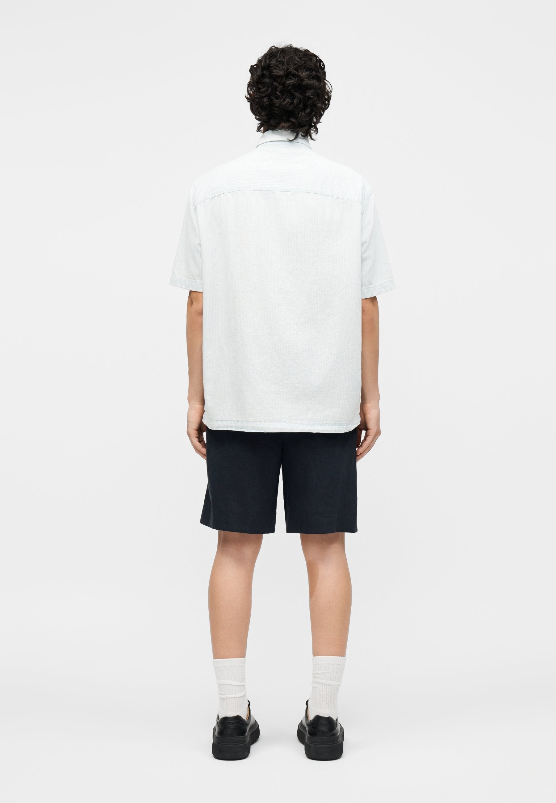 SHIRT - Shirt - blue/white