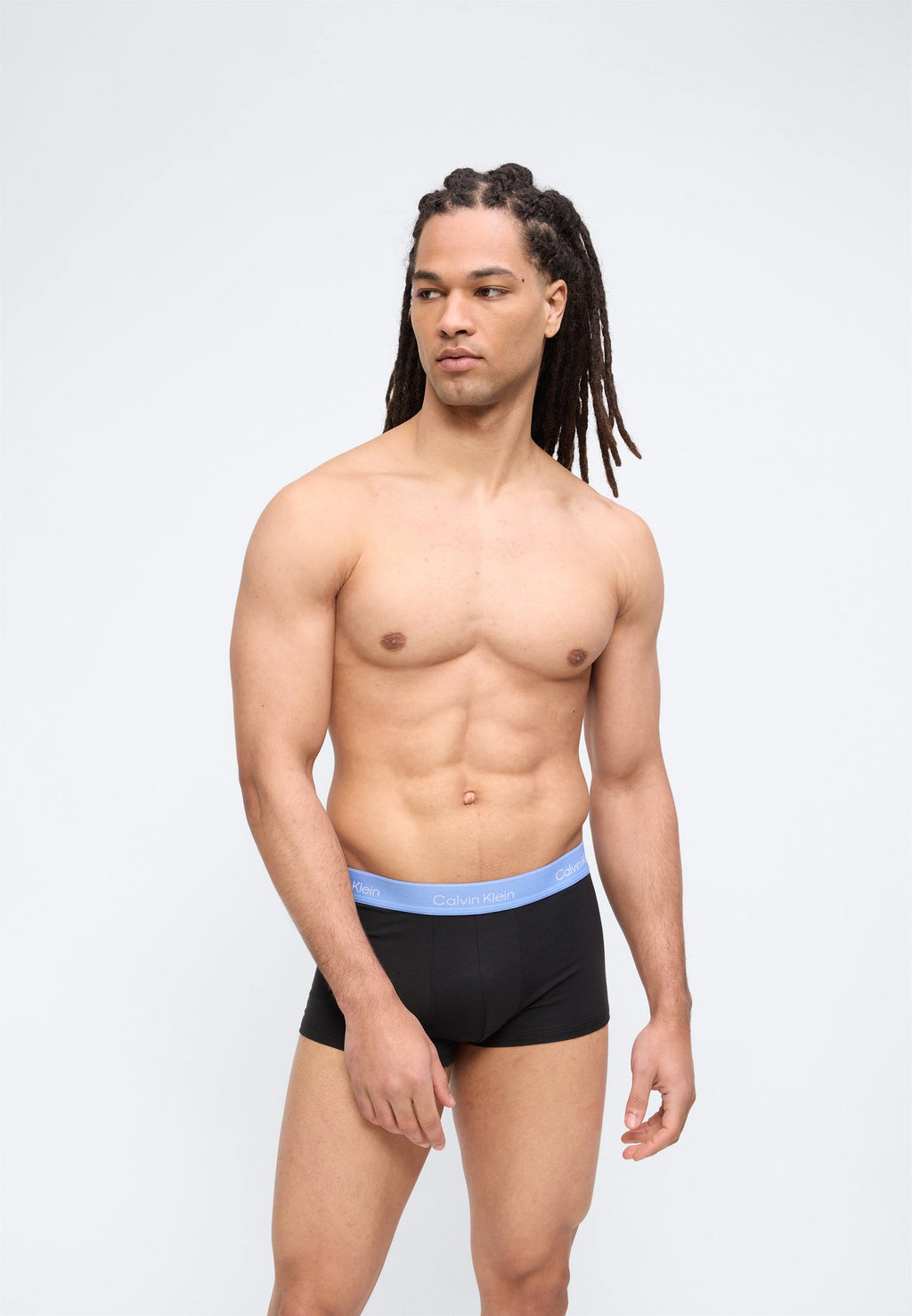 LOW RISE TRUNK ICON COTTON STRETCH 5 PACK - Trunks - black/blue/green