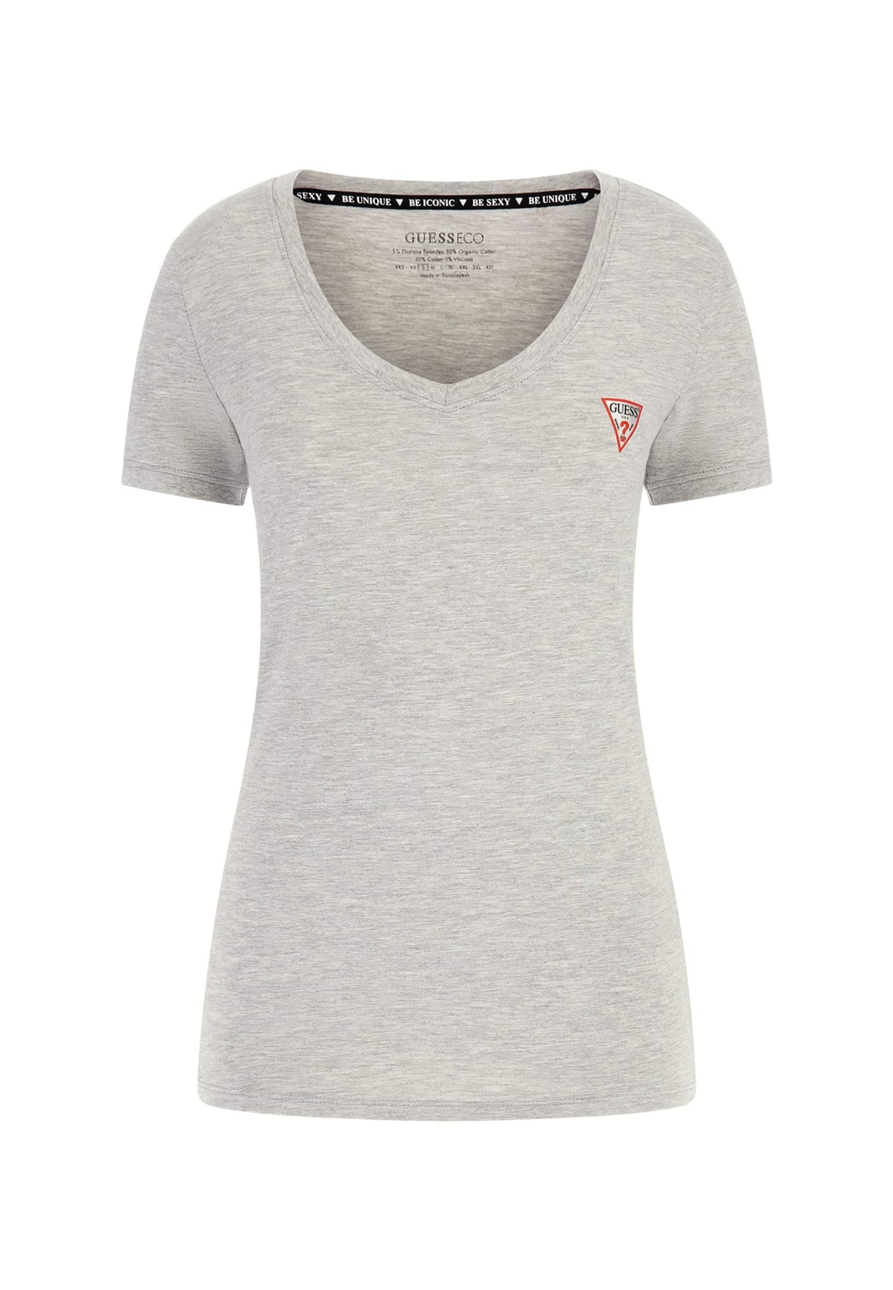 MINI TRIANGLE TEE - Basic T-shirt - grijs
