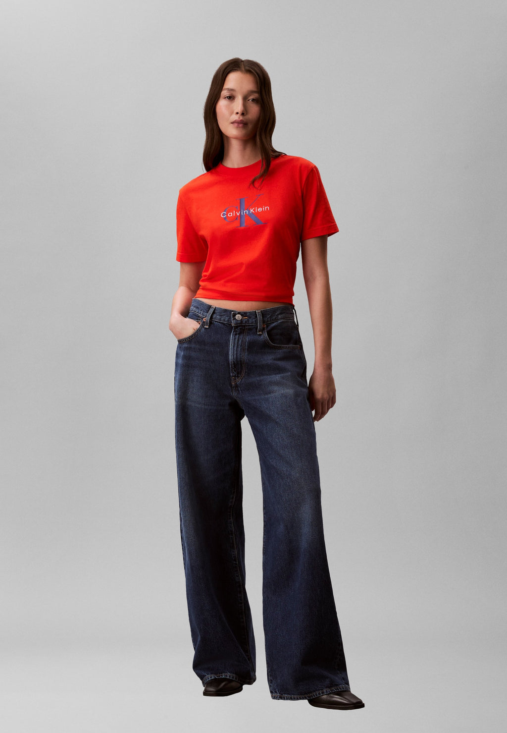 HERO CLASSIC MONOLOGO - Print T-shirt - orange