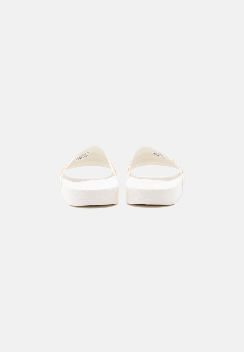 ADILETTE SHOWER UNISEX - Pool slides - off white/pure tangerine/semi ice tangerine
