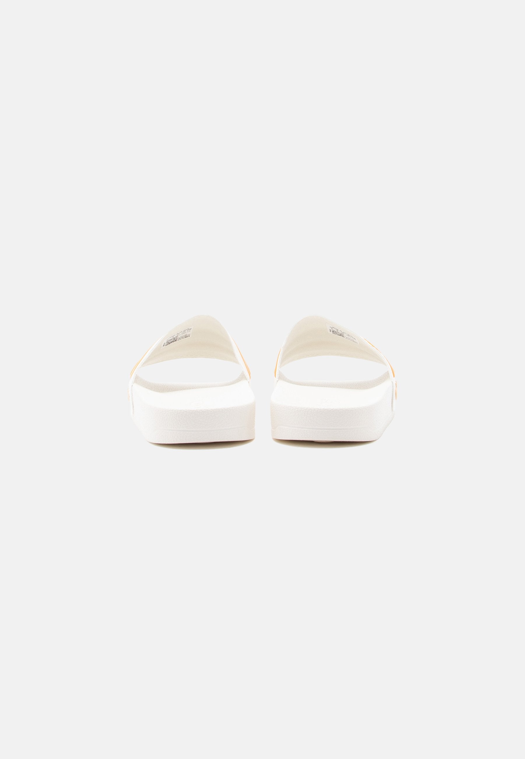 ADILETTE SHOWER UNISEX - Pool slides - off white/pure tangerine/semi ice tangerine