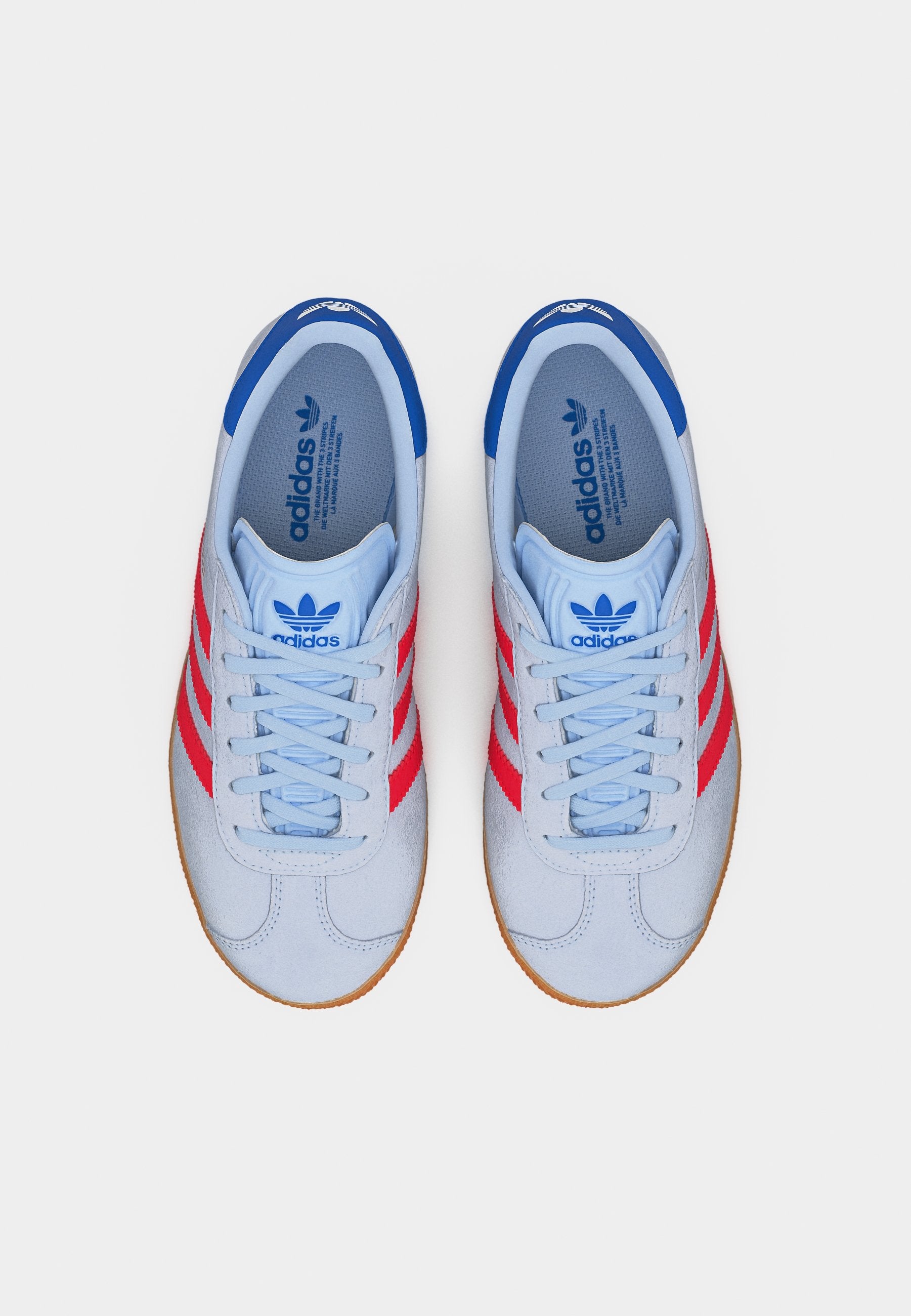 GAZELLE UNISEX - Trainers - crystal sky/semi lucid red/bluebird