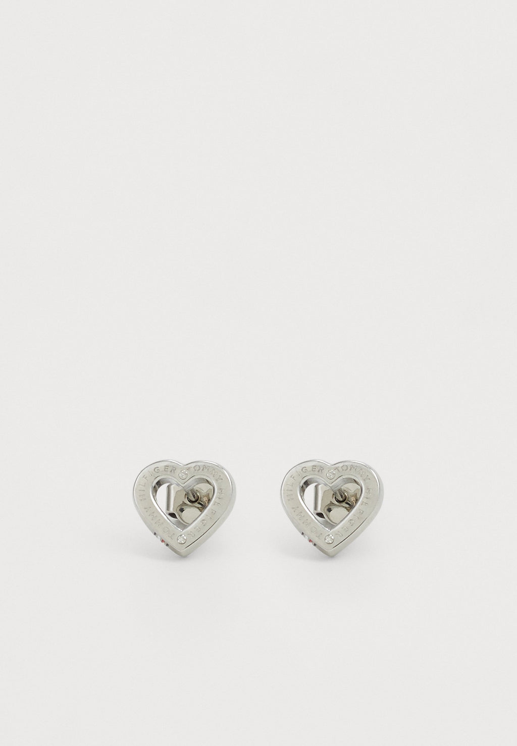 TOGGLE HEART - Earrings - silver-coloured