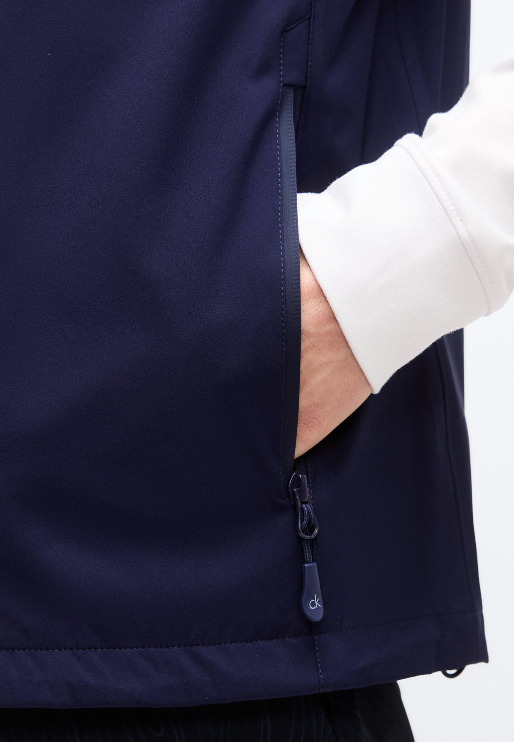 ACRES SHORT SLEEVE WATERPROOF JACKET - Outdoor jacket - navy