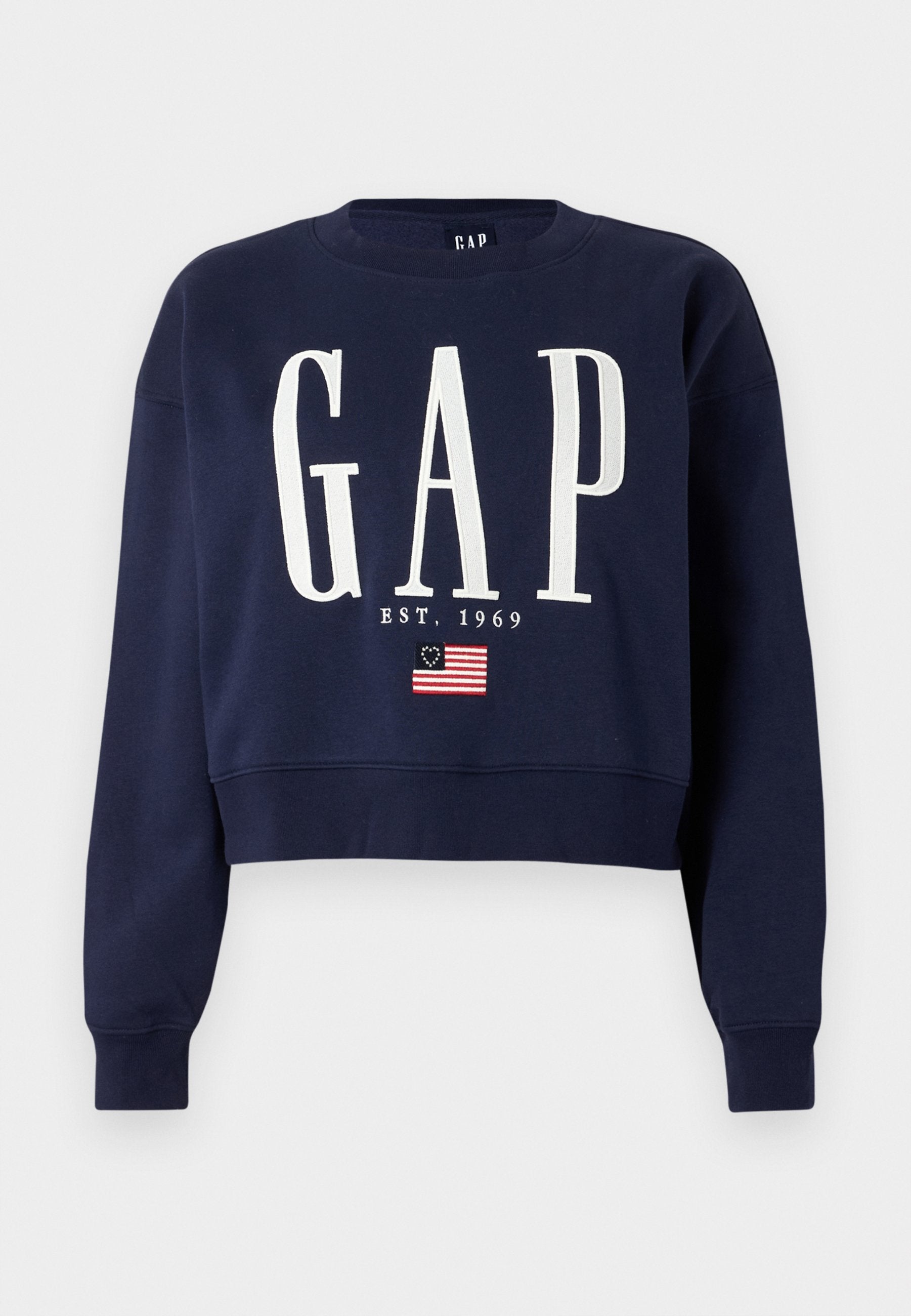 LOGO WEDGE - Sweat-shirt - bleu marine