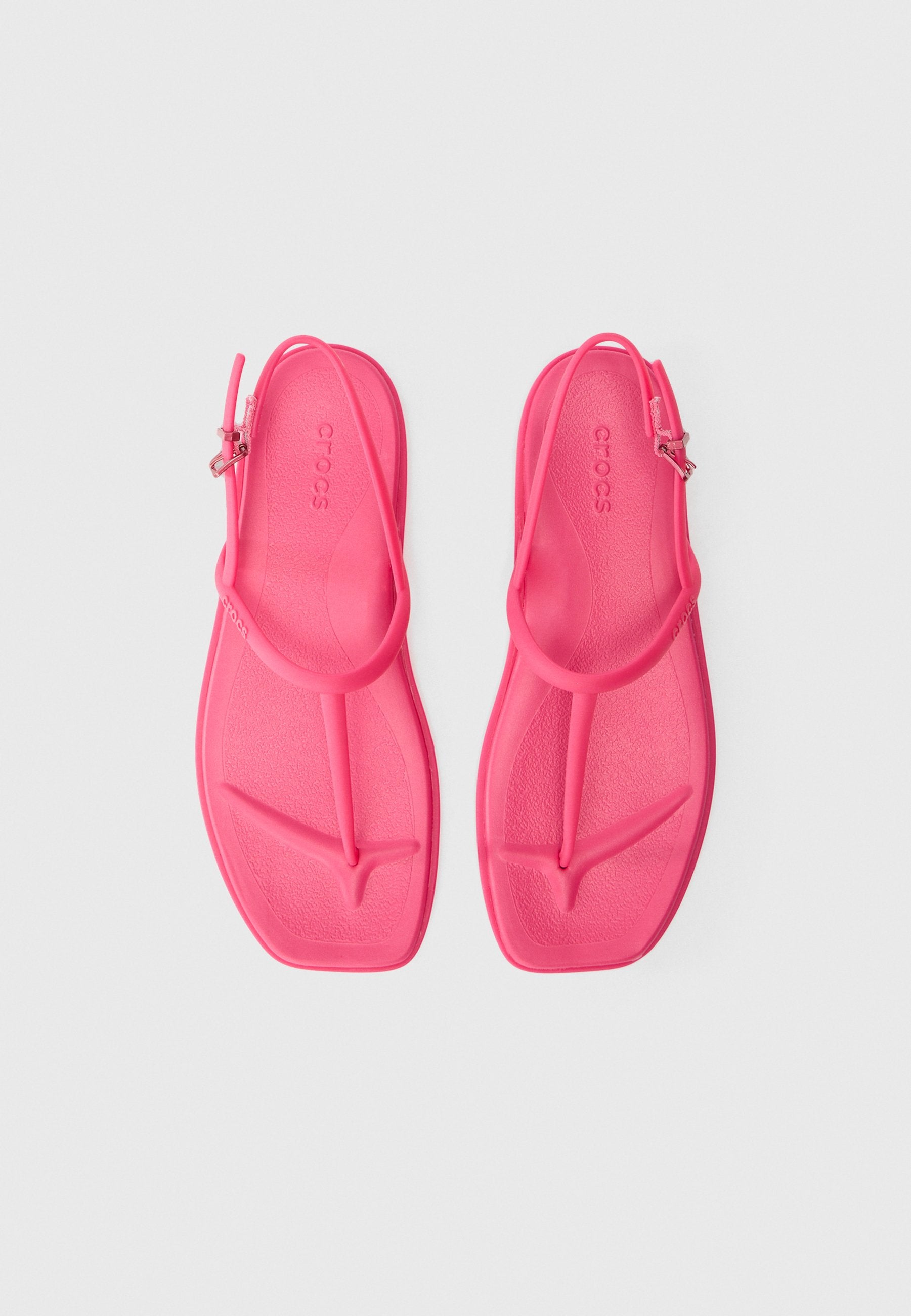 MIAMI - T-bar sandals - dragon fruit