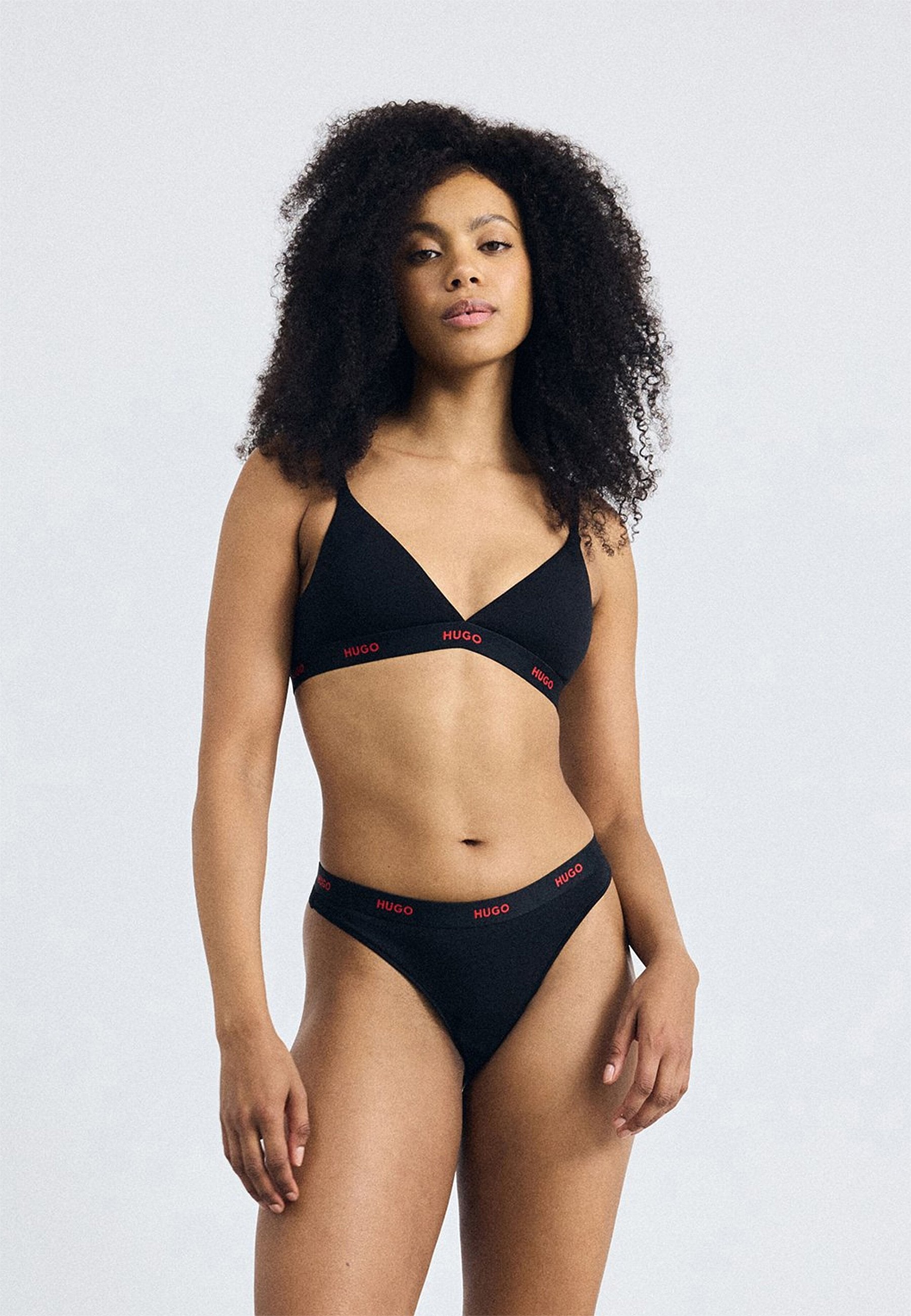 TRIANGLE PAD - Triangle bra - black