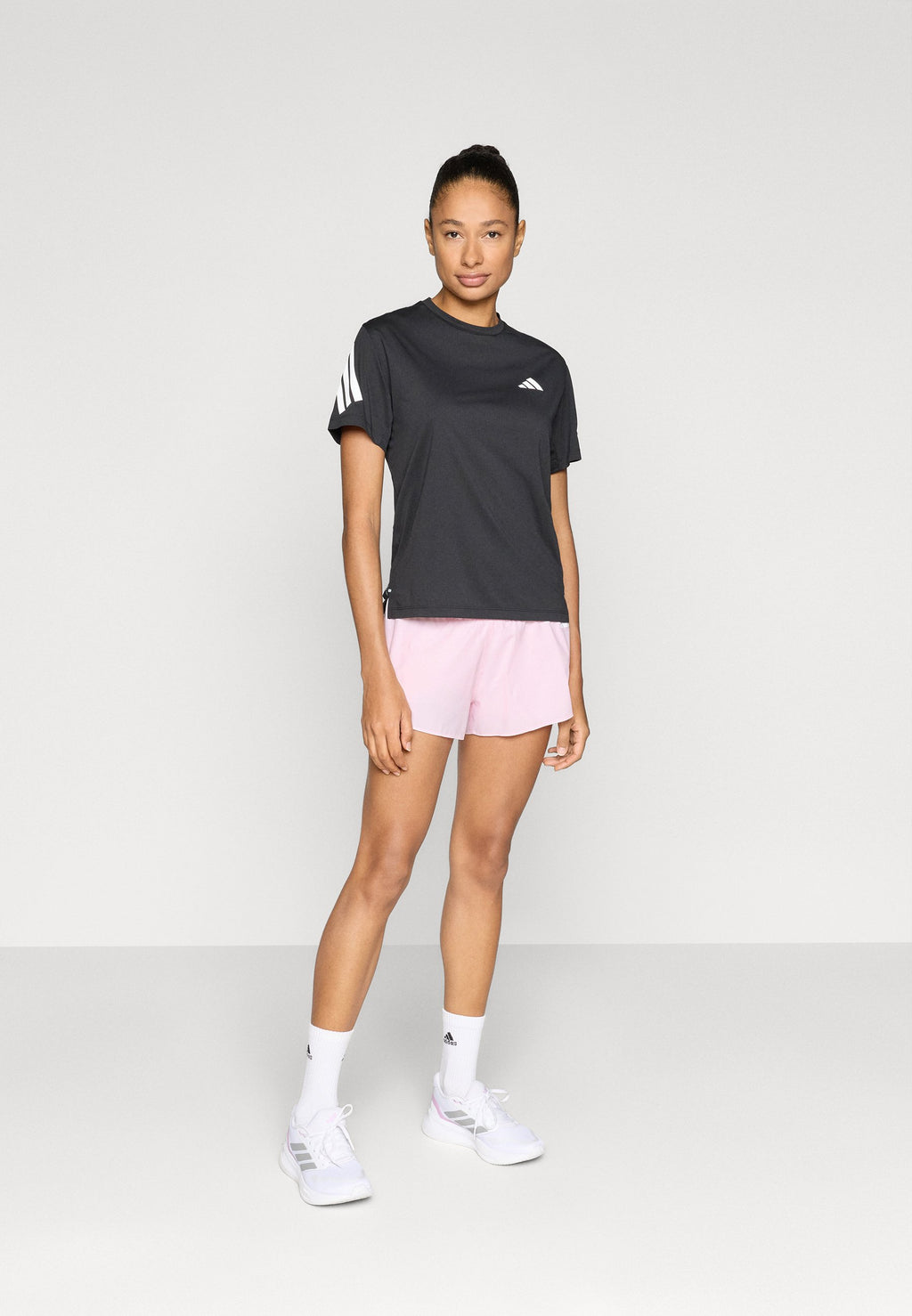 ADI365/// 2I1 W - 2-in-1 shorts - clear pink
