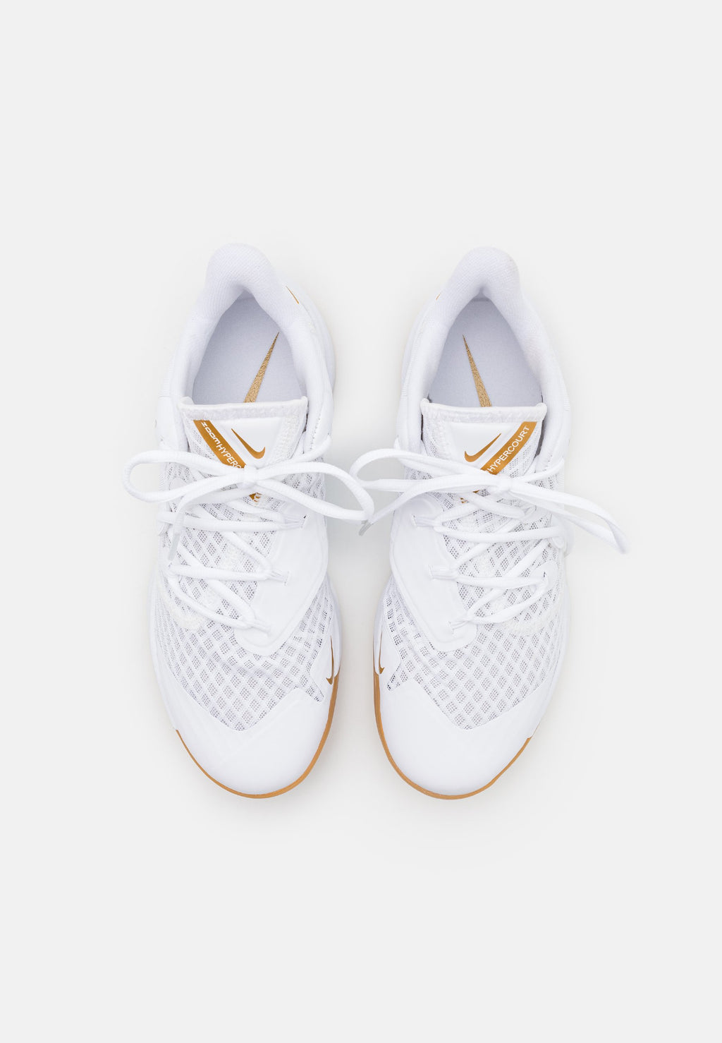ZOOM HYPERSPEED COURT SE UNISEX - Volleyball shoes - white/gold