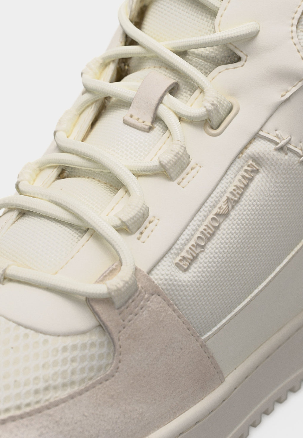 High-top trainers - off white