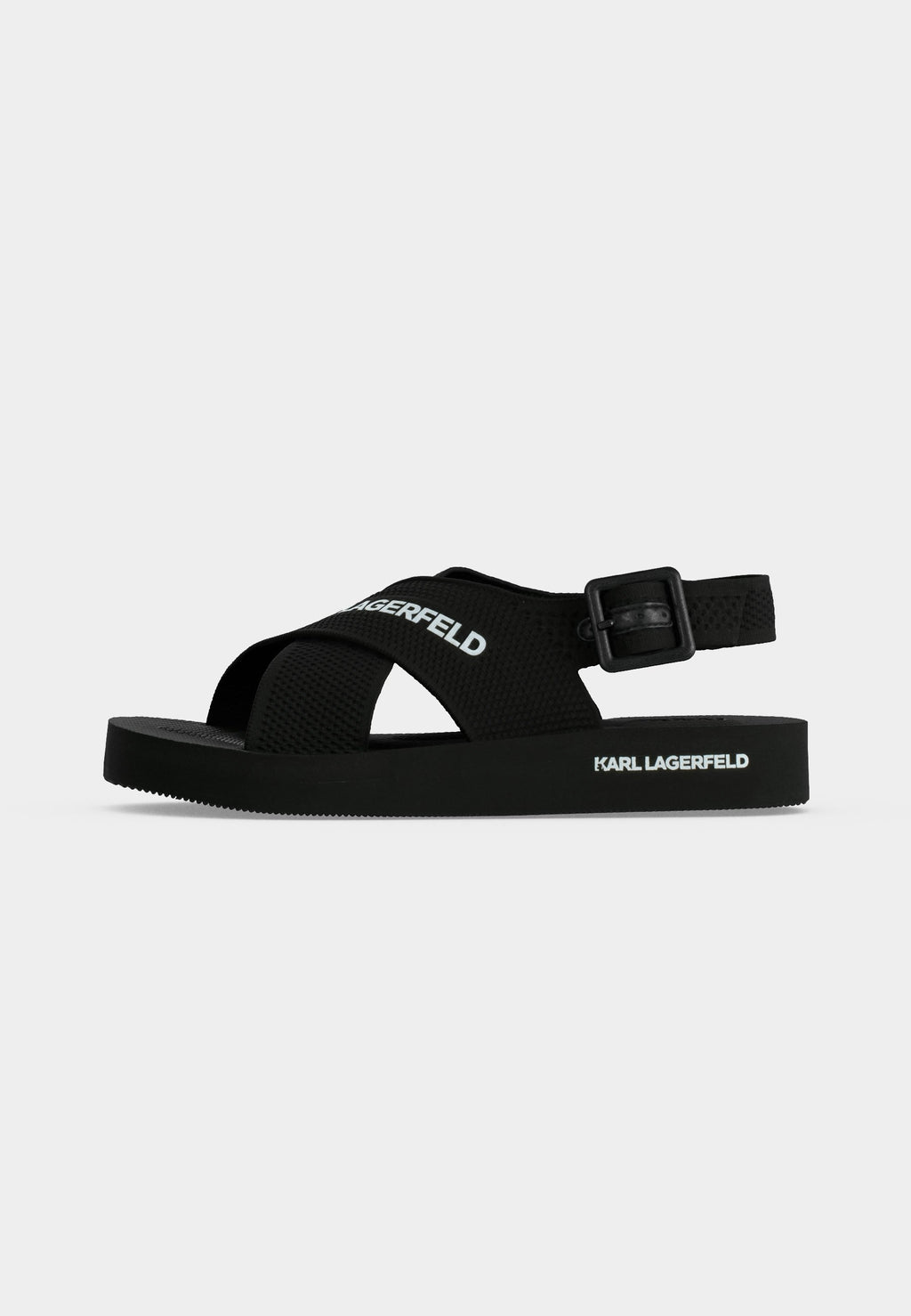 ATLANTIK KROSS STRAP - Sandals - black