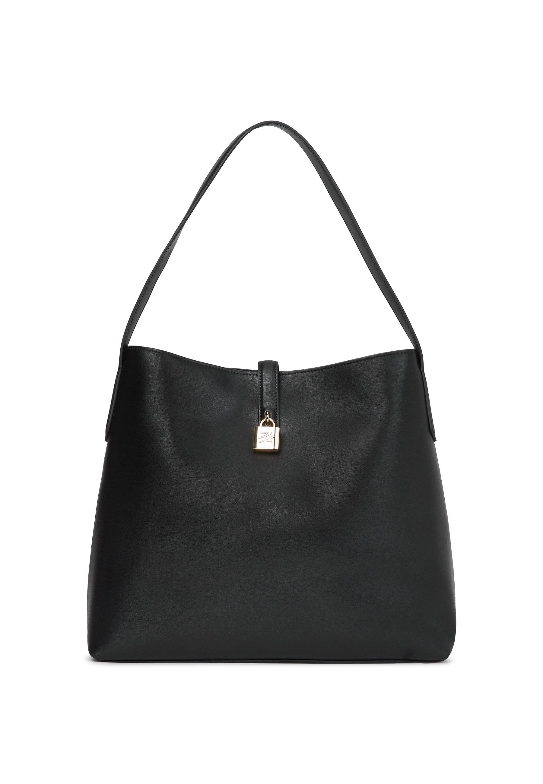 AUTOGRAPH PADLOCK  - Handbag - black