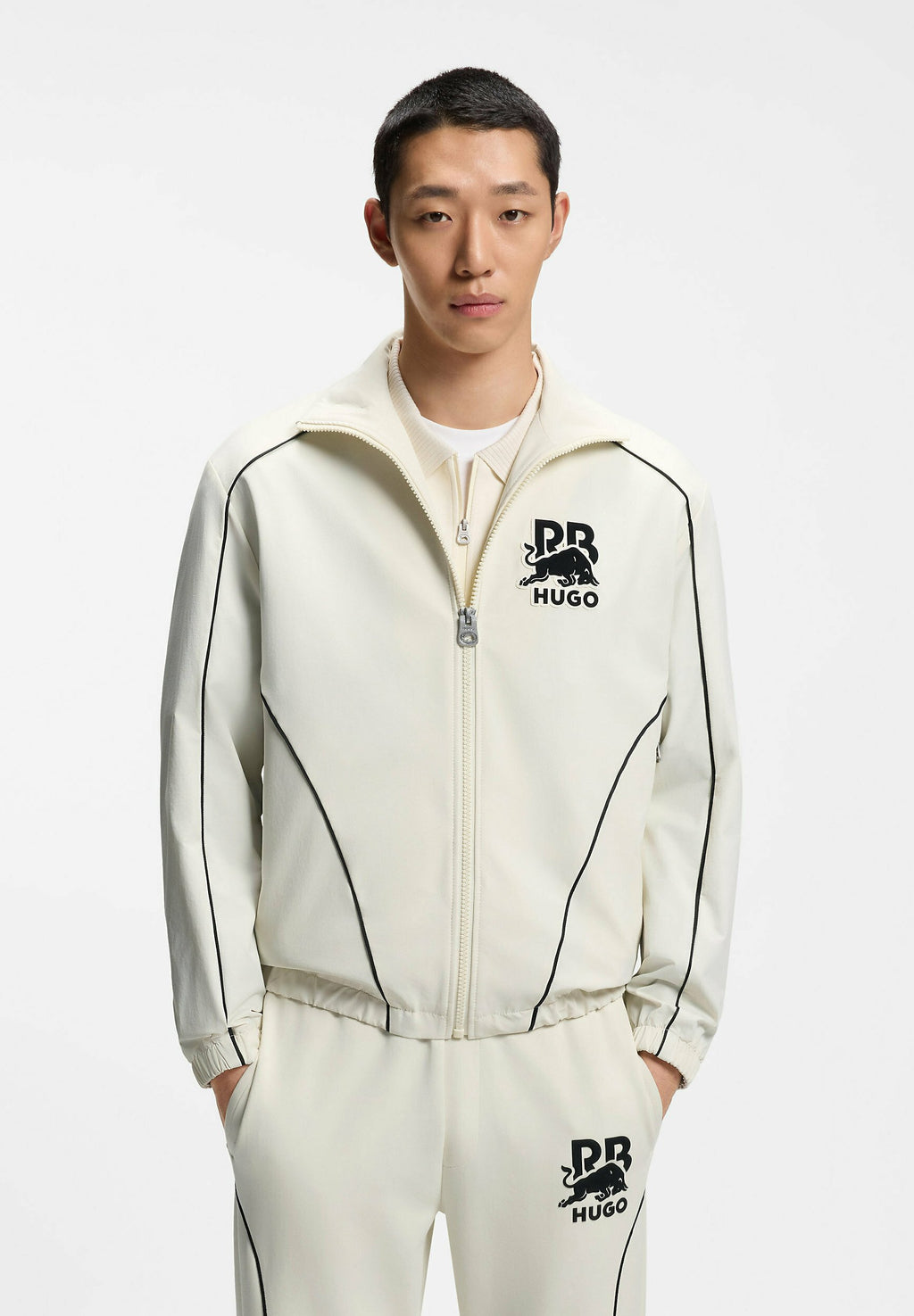 HUGO KAPINO262X_RB - Training jacket - natural fourteen