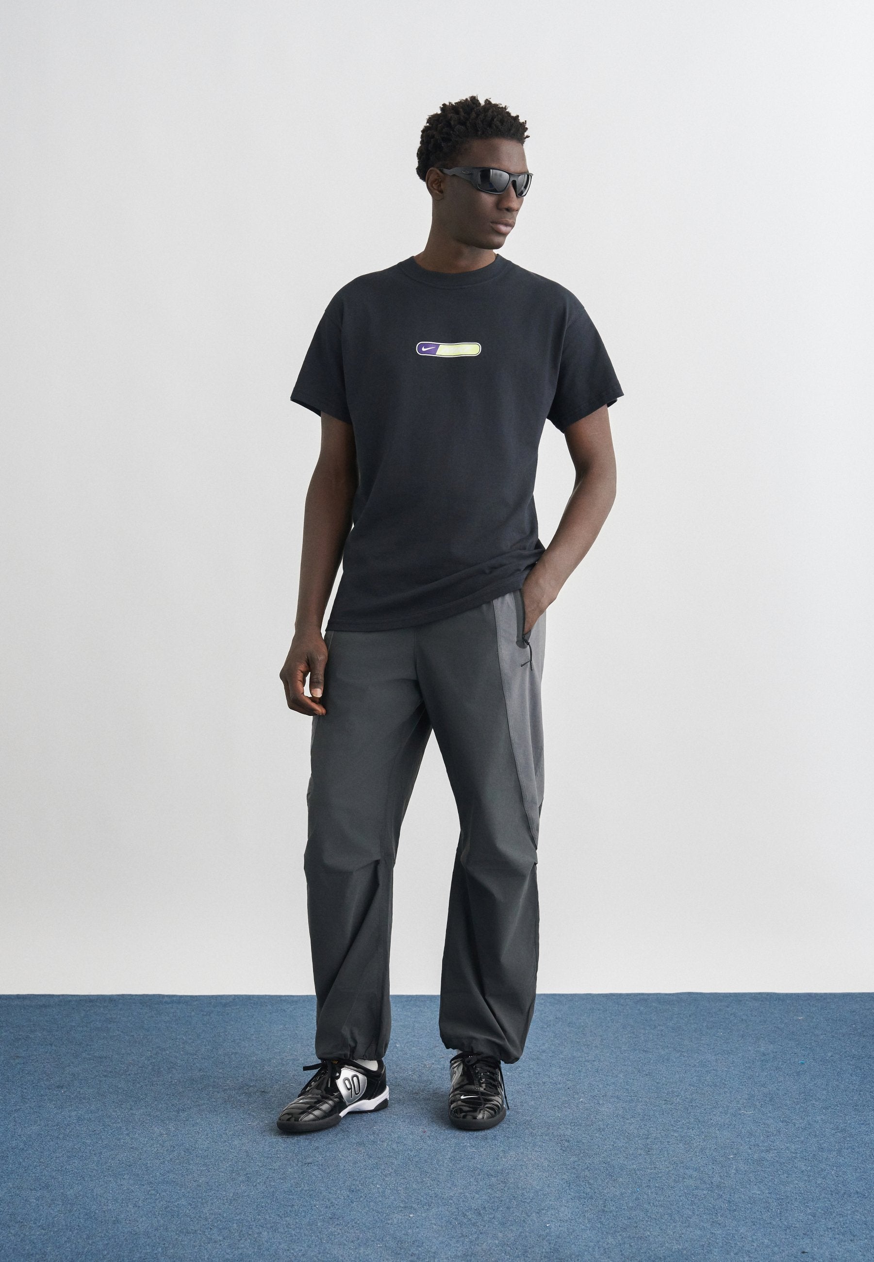 Tracksuit bottoms - anthracite/iron grey/black